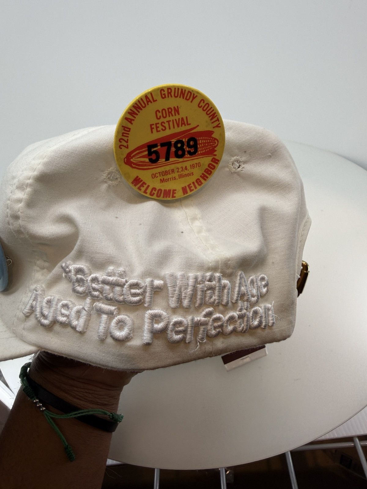 Better With Age Better With Age Caprice Hat White Size ONE SIZE - 2 Thumbnail