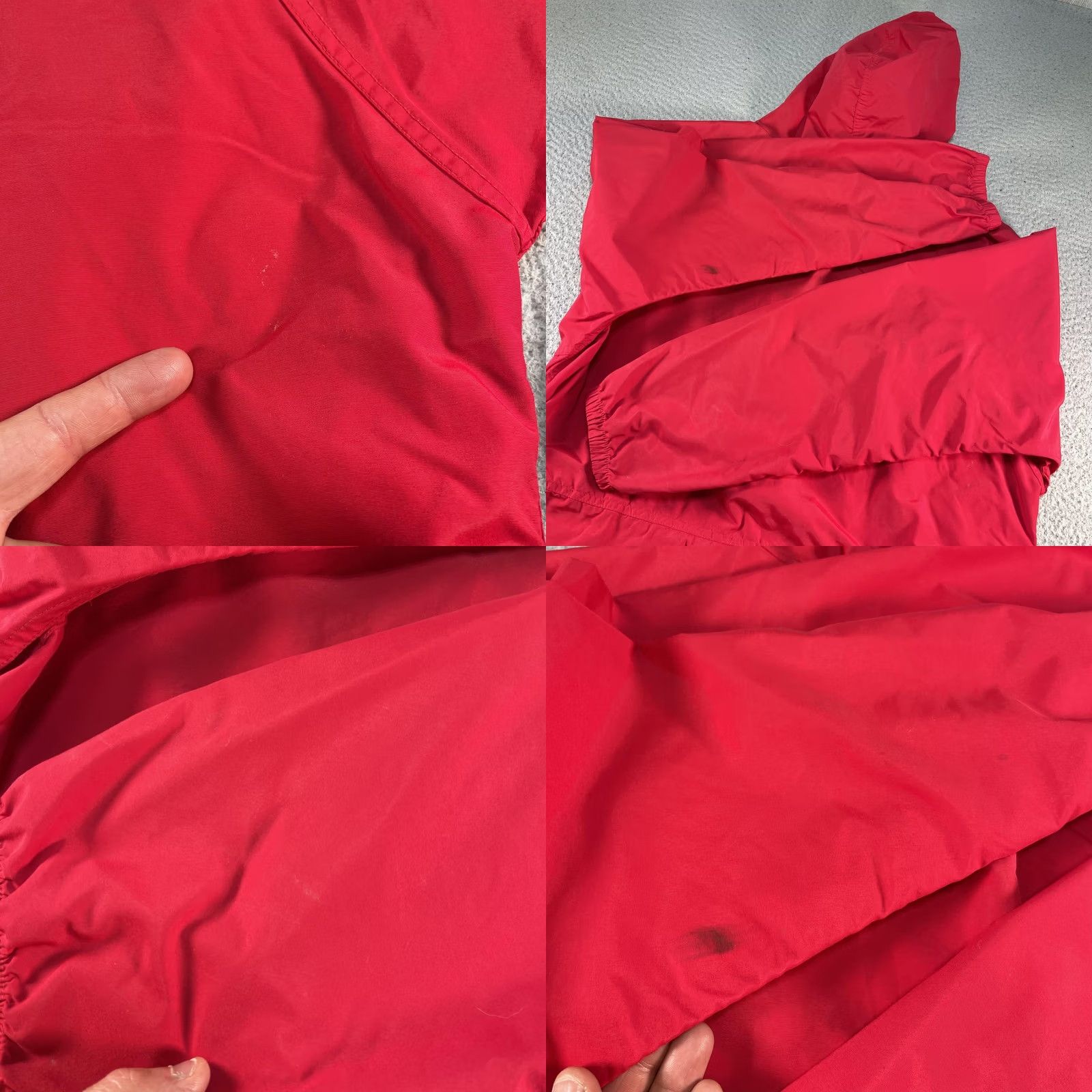 Vintage VINTAGE LL Bean Anorak Jacket Mens Large Red Nylon Hooded 1/4 Zip USA 90s Hiking Size US L / EU 52-54 / 3 - 9 Thumbnail