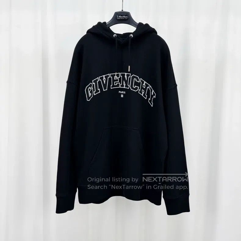 Givenchy Givenchy 23ss New Embroidered Letter Hoodie Size US XL / EU 56 / 4 - 1 Thumbnail