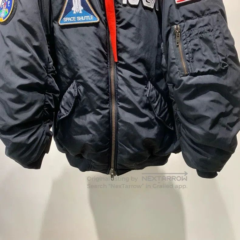 Balenciaga Balenciaga NASA Logo Pilot Jacket. Size US XL / EU 56 / 4 - 4 Thumbnail