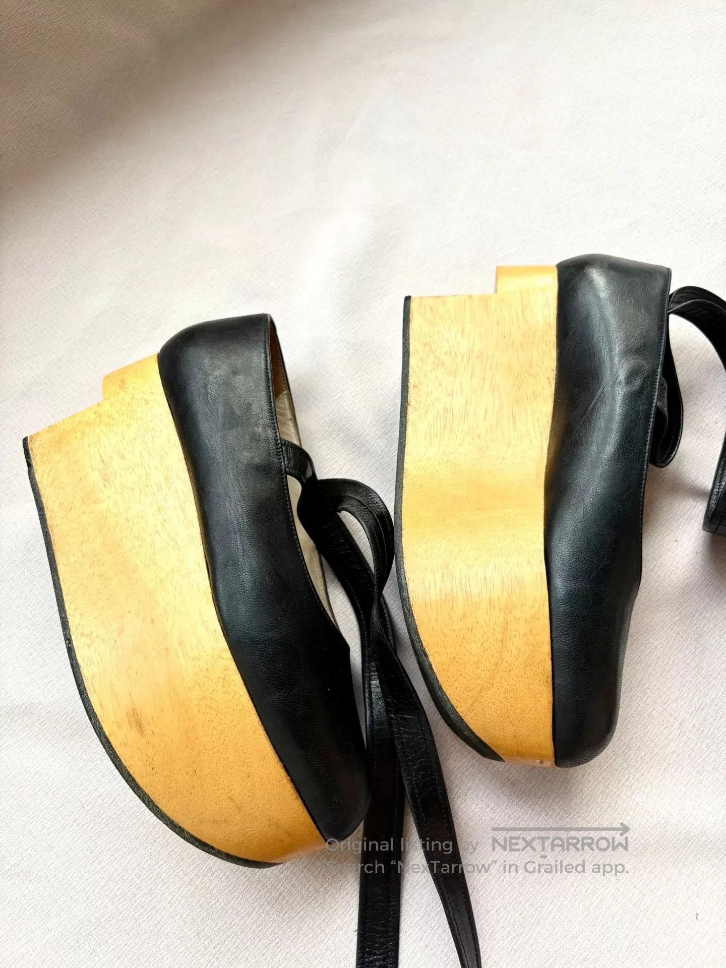 Vivienne Westwood vivienne westwood black platform shoes with straps. Size US 5 / IT 35 - 6 Thumbnail