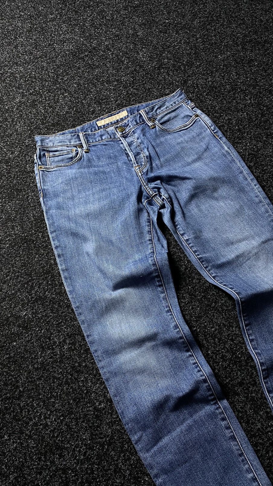 Burberry × Vintage Burberry Brit Skinny Jeans luxury y2k Size 28" / US 6 / IT 42 - 5 Thumbnail