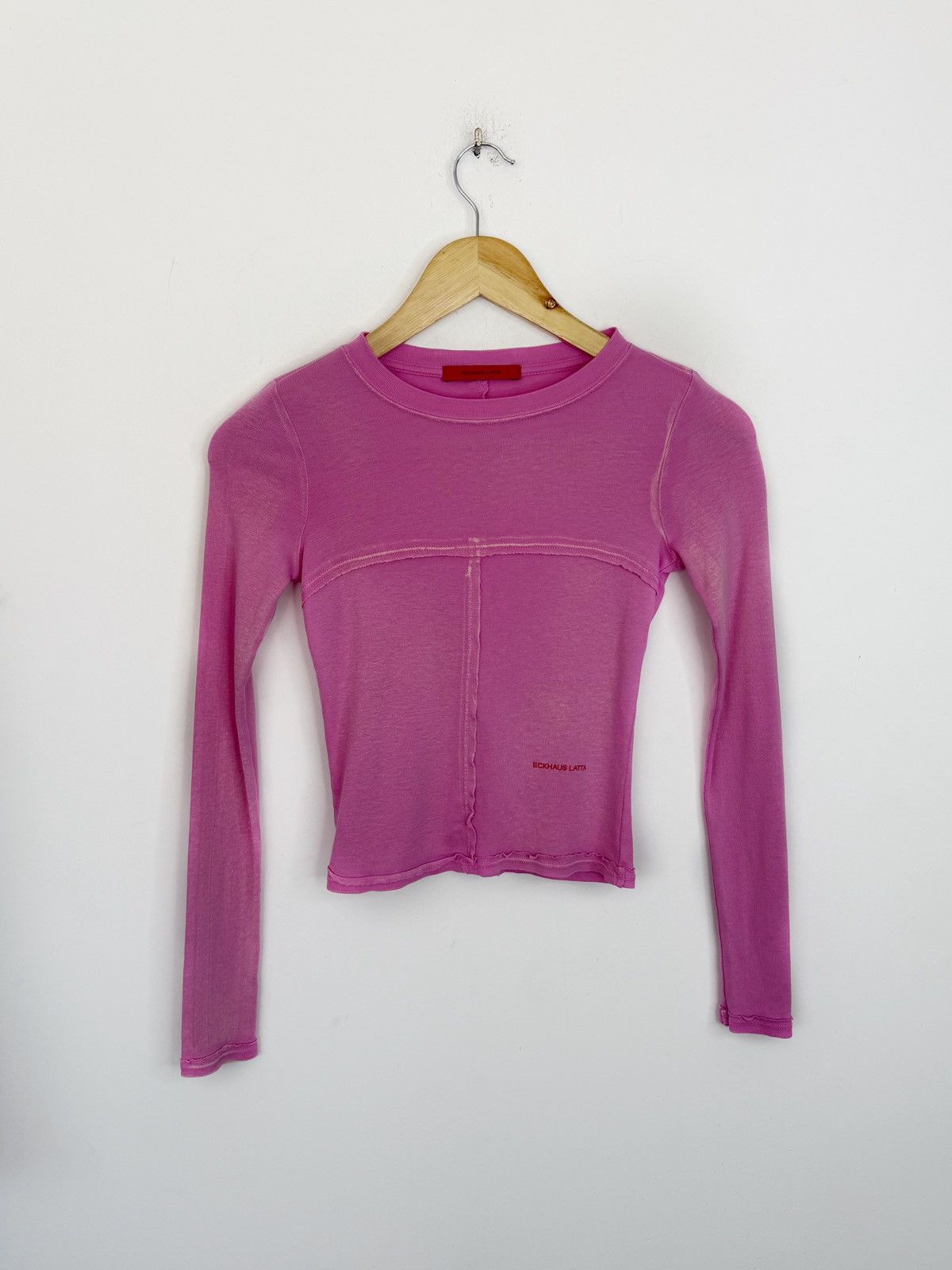 Eckhaus Latta ECKHAUS LATTA LAPPED BABY LS Size S / US 4 / IT 40 - 1 Thumbnail