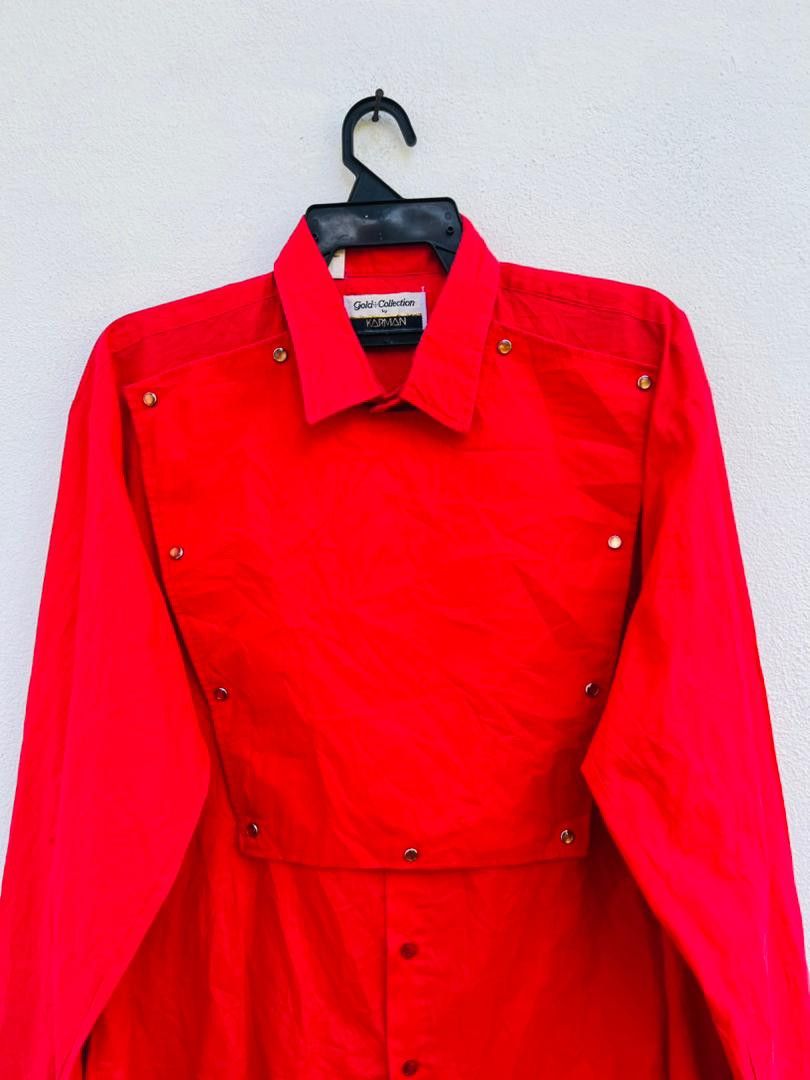 Vintage Vintage 60s 70s Karman Designer Fashion Style Size US L / EU 52-54 / 3 - 3 Thumbnail