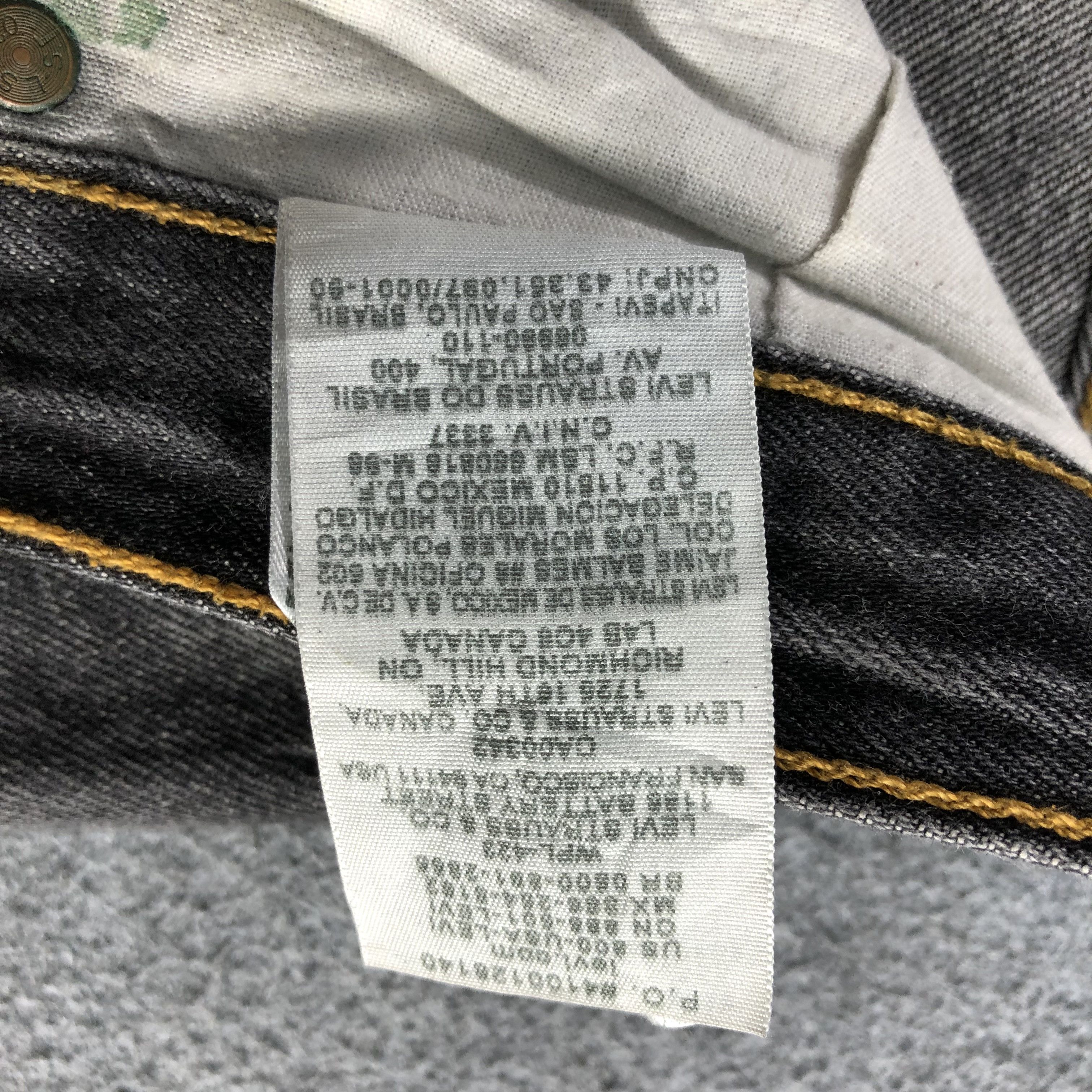 Levi's Vintage Distress Levis 501 Jeans-J1430 Size US 37 - 15 Thumbnail