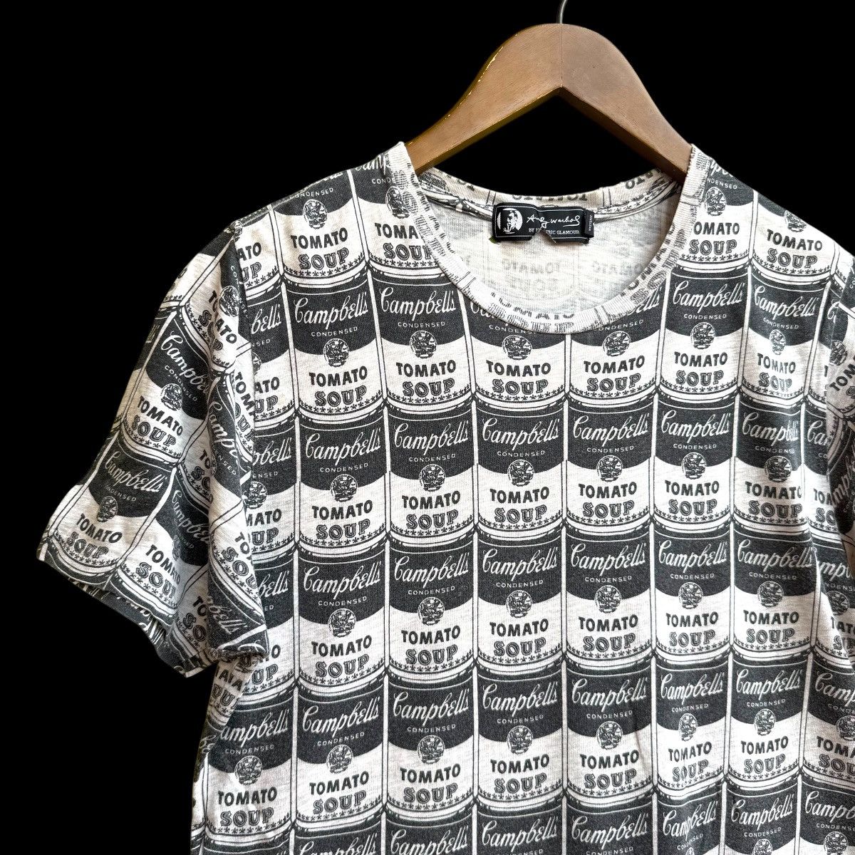 Andy Warhol × Hysteric Glamour × Japanese Brand Hysteric Glamour x Andy Warhol Campbell Pop Art Soup T-shirt Size M / US 6-8 / IT 42-44 - 1 Thumbnail