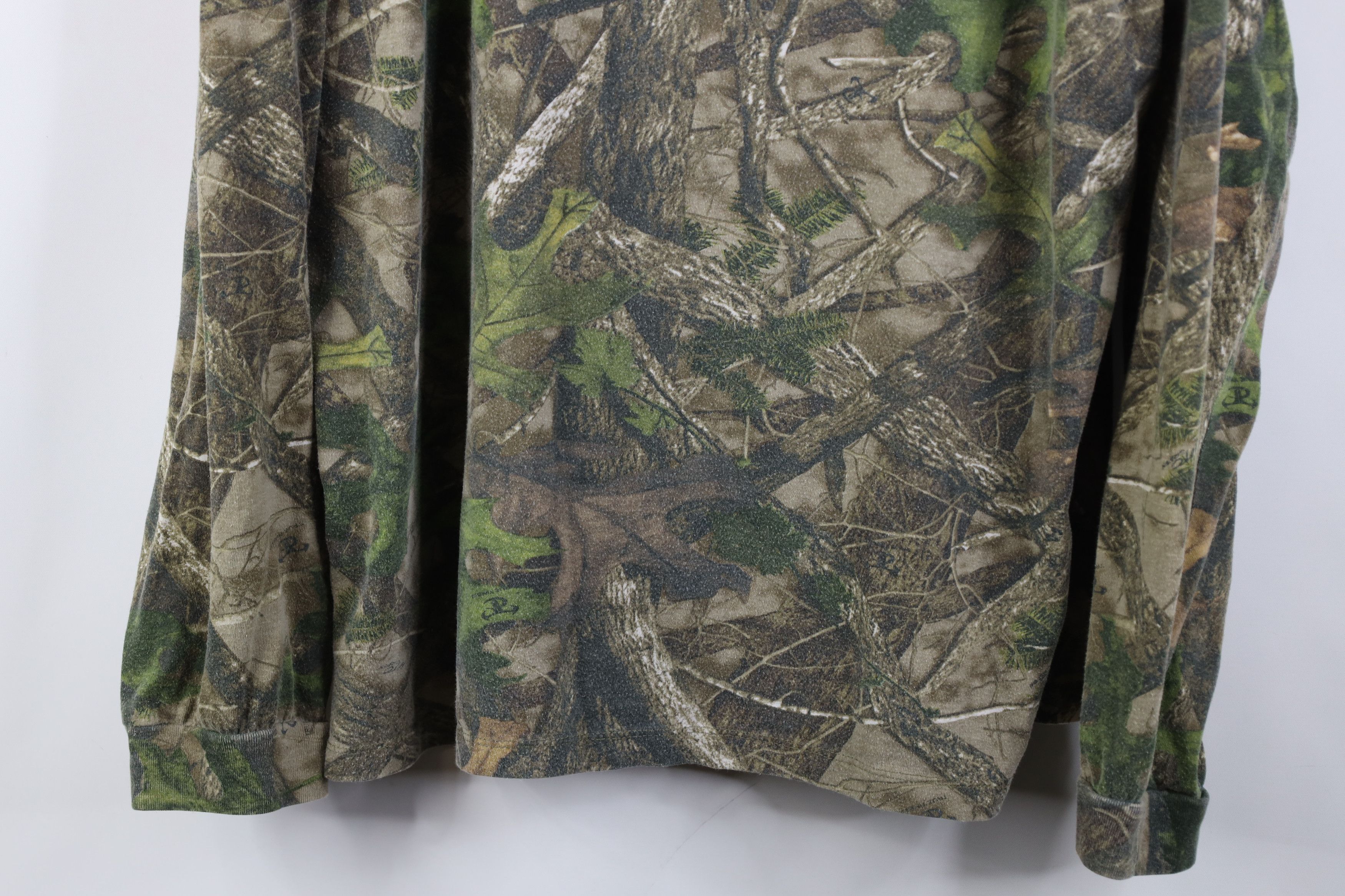 Vintage Vintage 90s Y2K Streetwear Camouflage Long Sleeve T-Shirt Size US XL / EU 56 / 4 - 3 Thumbnail