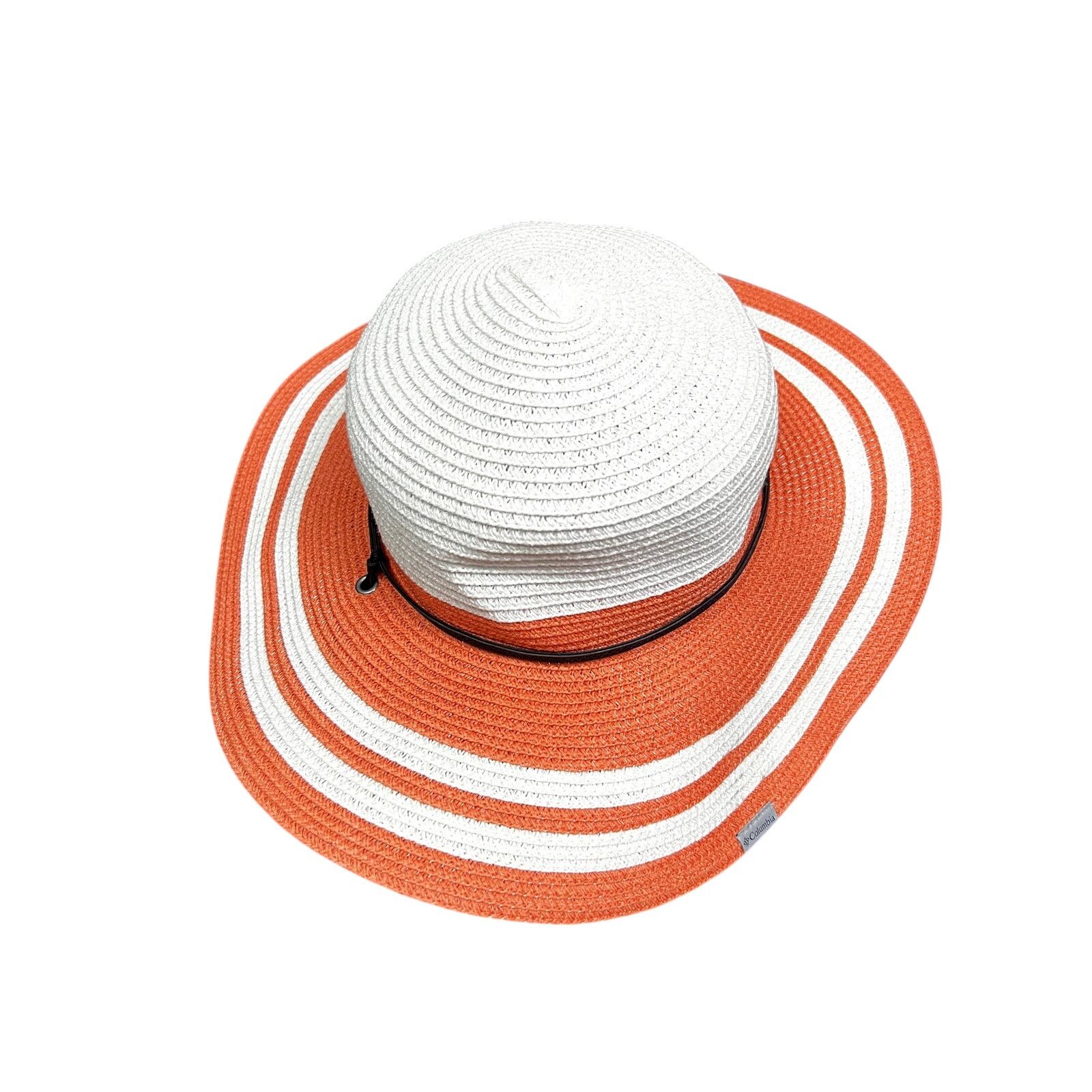 Columbia Women's Columbia Global Adventure Packable Hat - White/Peach Size ONE SIZE - 3 Thumbnail
