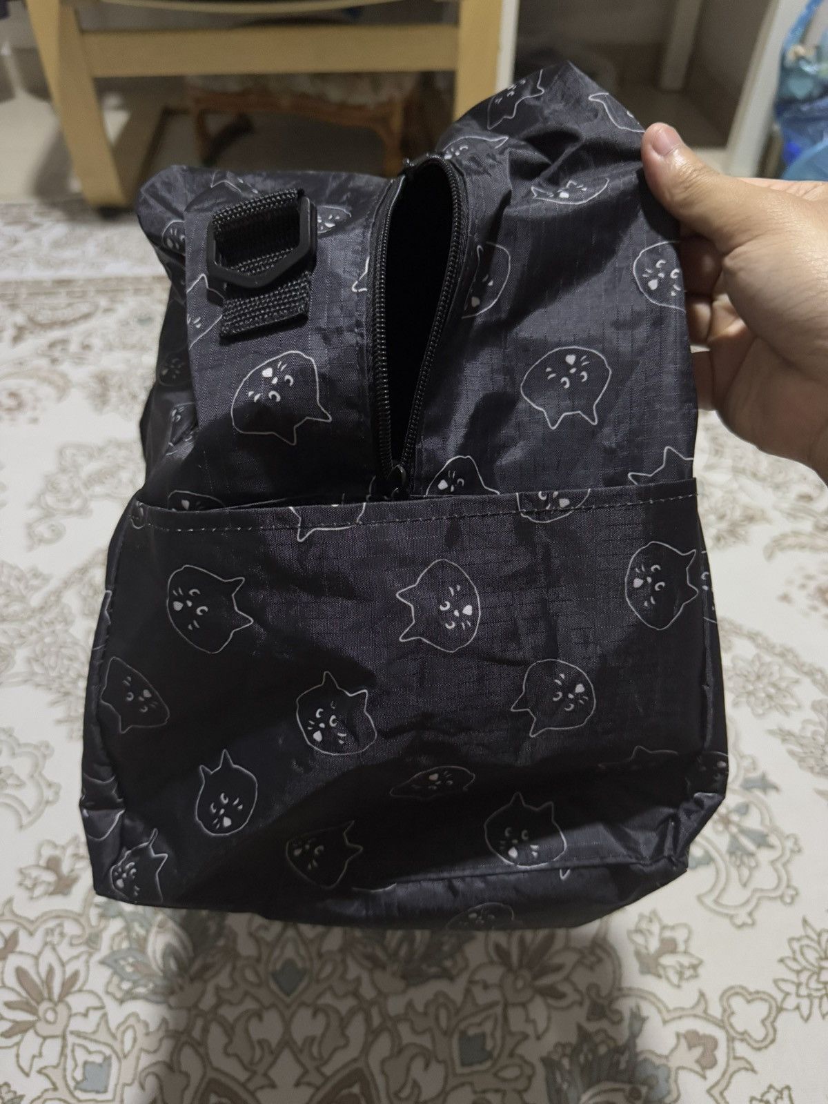 Issey Miyake × Ne-Net AOP Iconic Ne-Net Logo Super Big Travel Tote Bag Size ONE SIZE - 5 Thumbnail