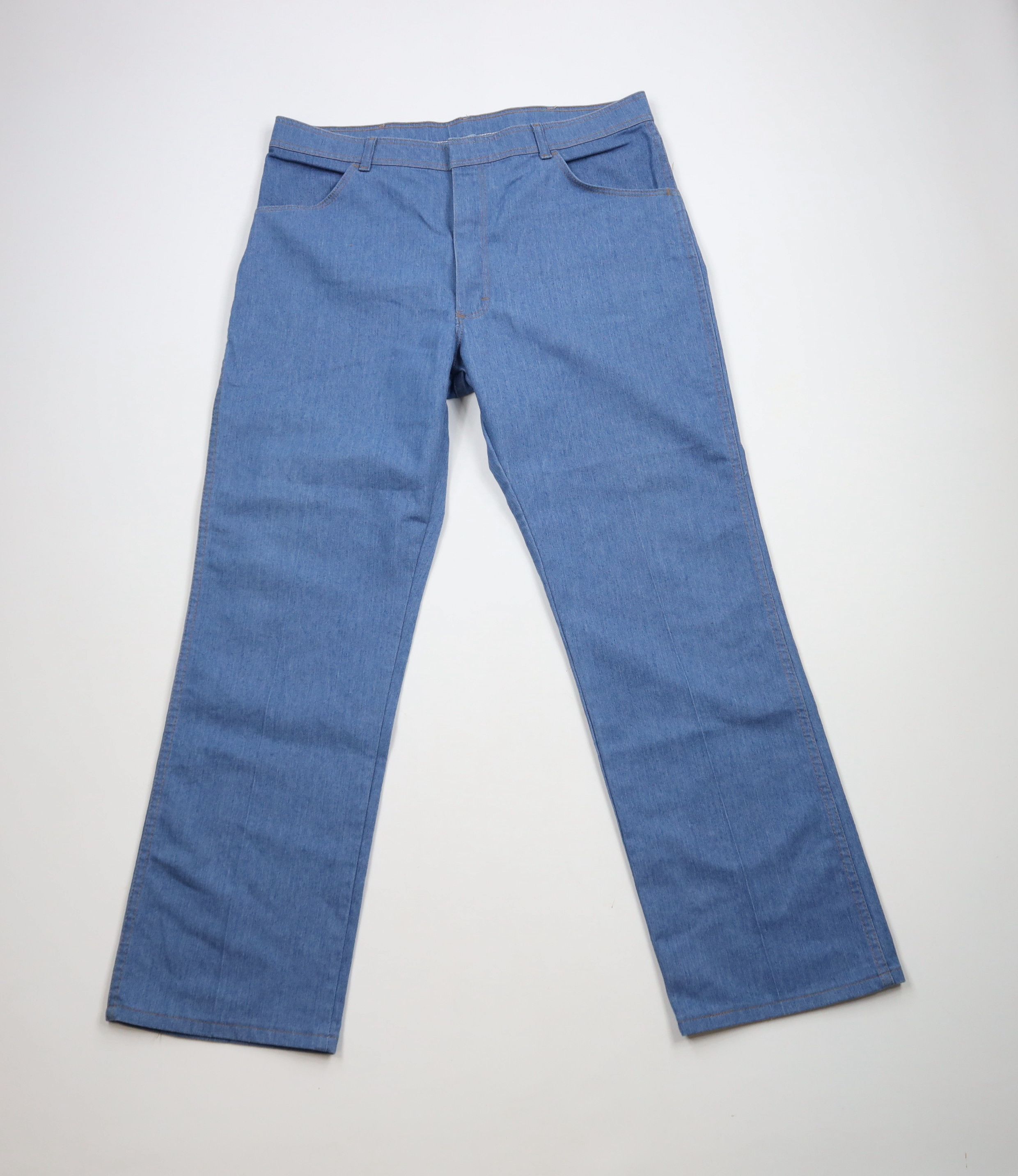 Vintage × Wrangler Vintage 90s Wrangler Flared Bootcut Western Denim Jeans Blue Size US 40 / EU 56 - 1 Thumbnail