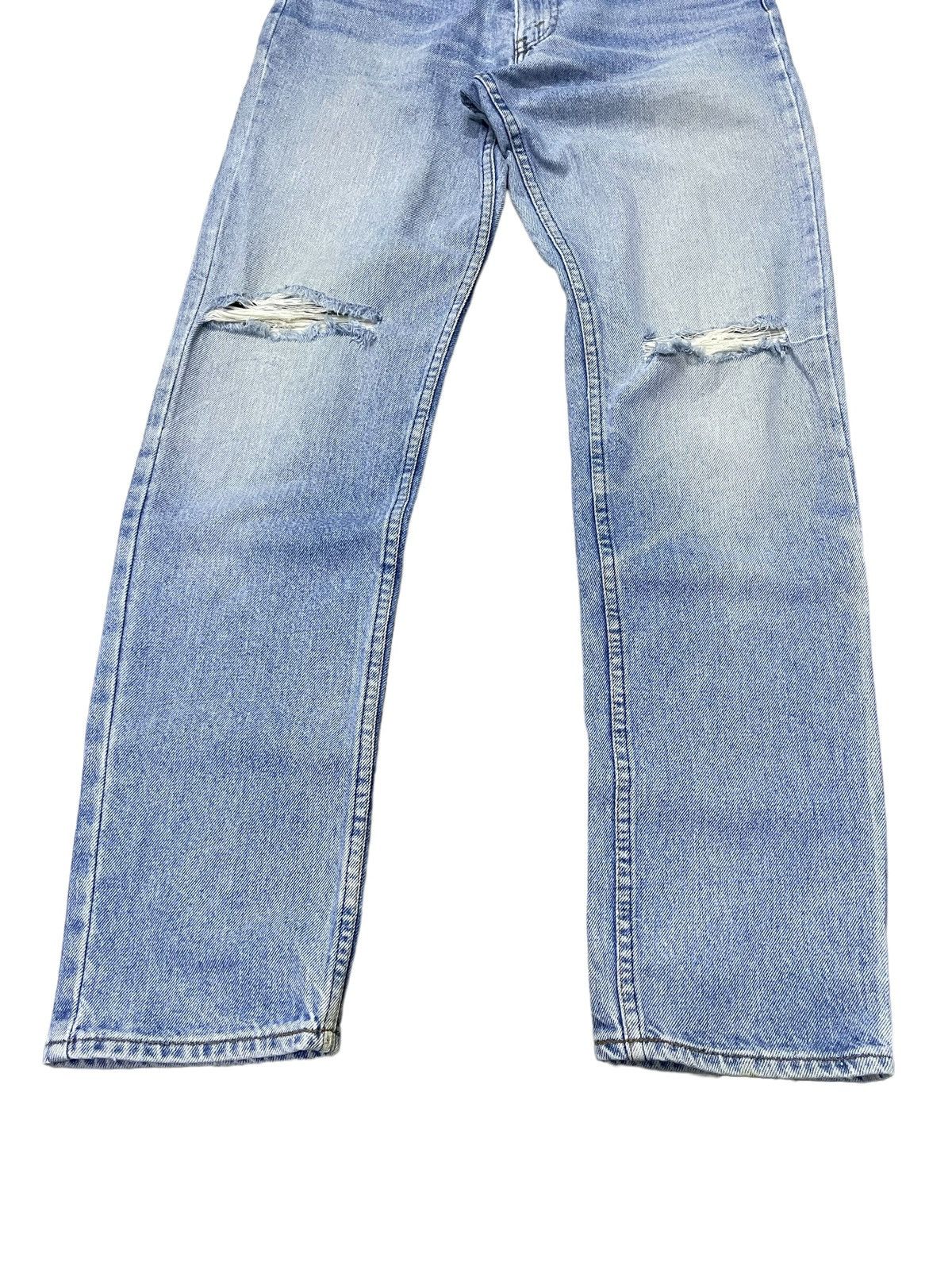 Levi's × Vintage Vintage Levis 606-0217 Tapered Cut Distressed Jeans Size US 32 / EU 48 - 4 Thumbnail