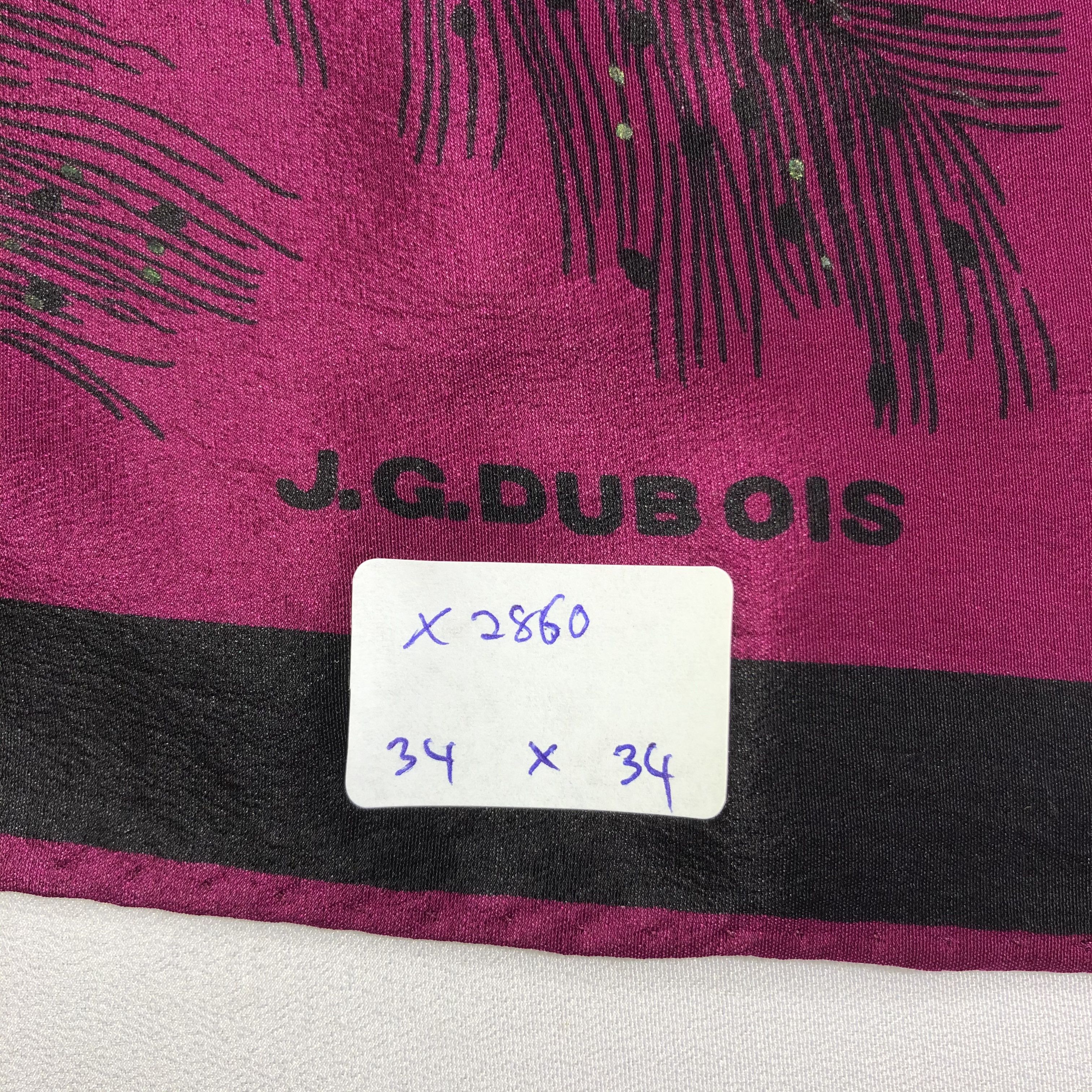 Vintage Vintage J.G.Dubois Silk Scarf Size ONE SIZE - 6 Thumbnail