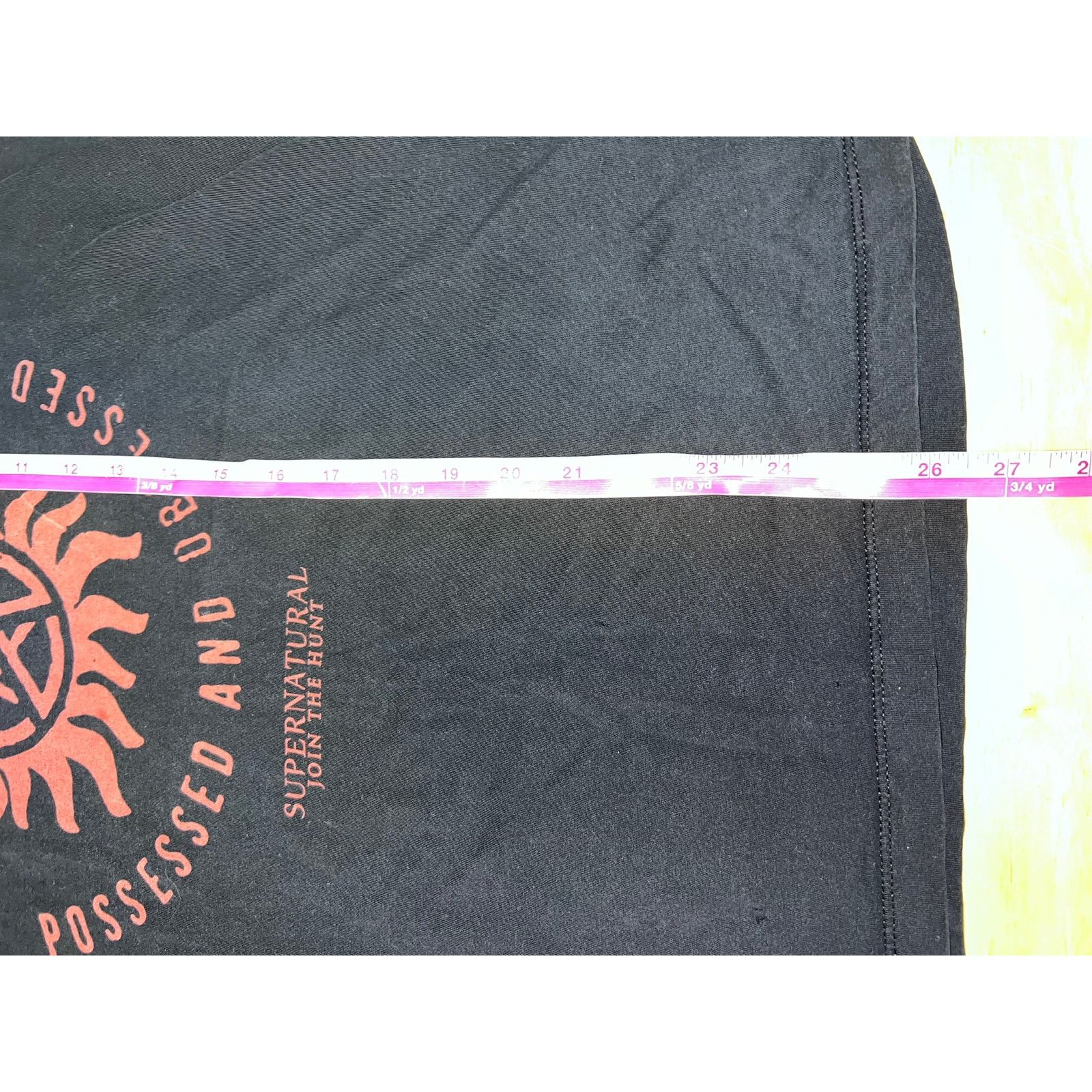 Vintage Supernatural Join The Hunt Shirt Possessed Black Tee Medium Size US M / EU 48-50 / 2 - 7 Thumbnail