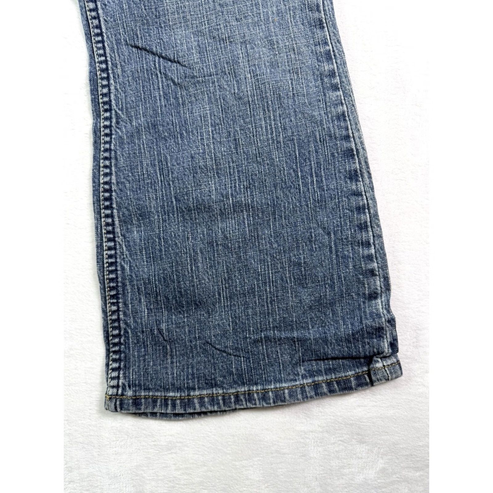 Levi's Levi's Signature Jeans Bootcut Denim Blue 14 Regular Low Rise 5-Pocket Womens Modern Stretch Jeans Size 36" / US 14 / IT 50 - 6 Thumbnail