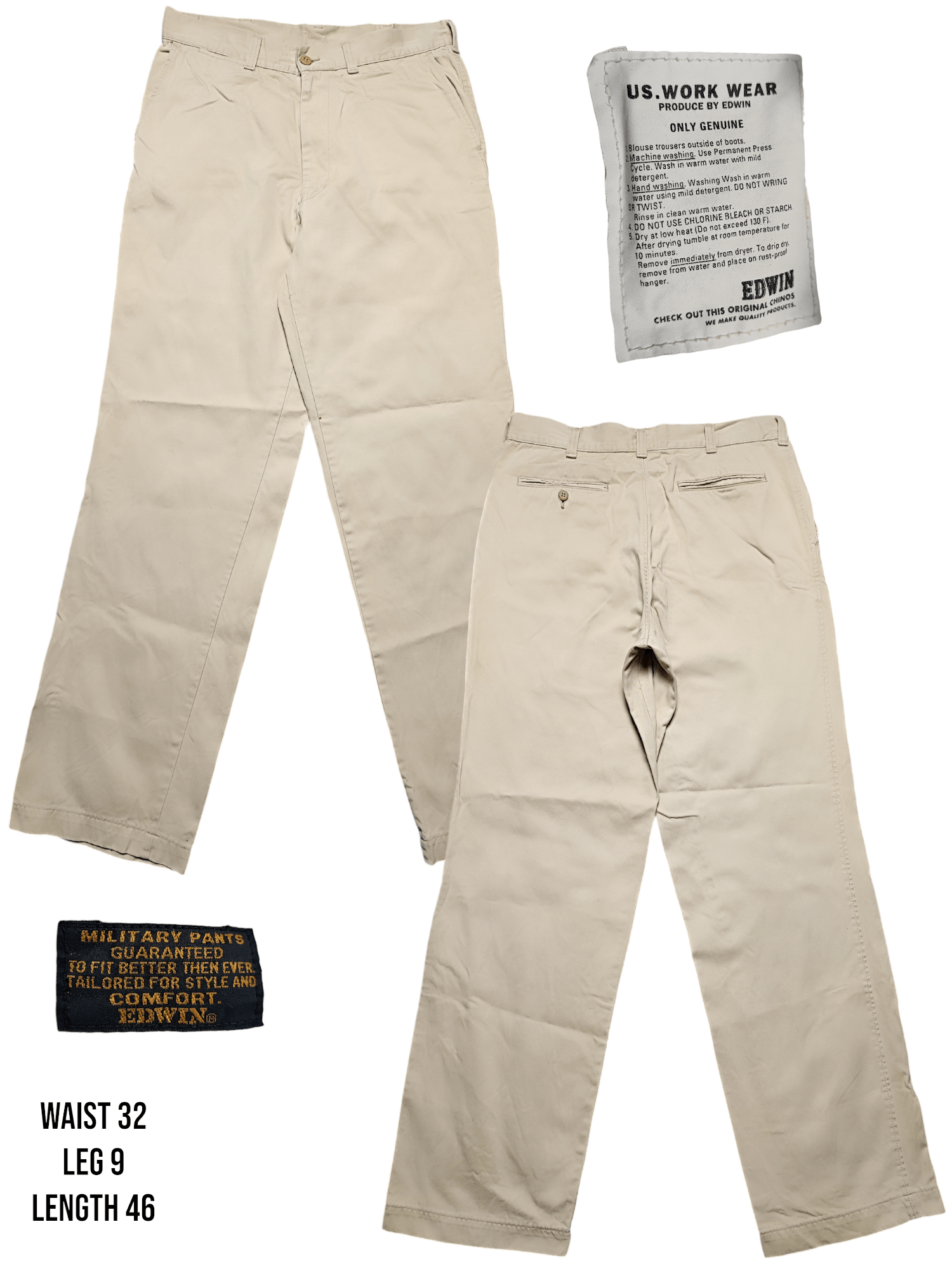 Crazy Vintage Baggy US Workwear Pant by EDWIN