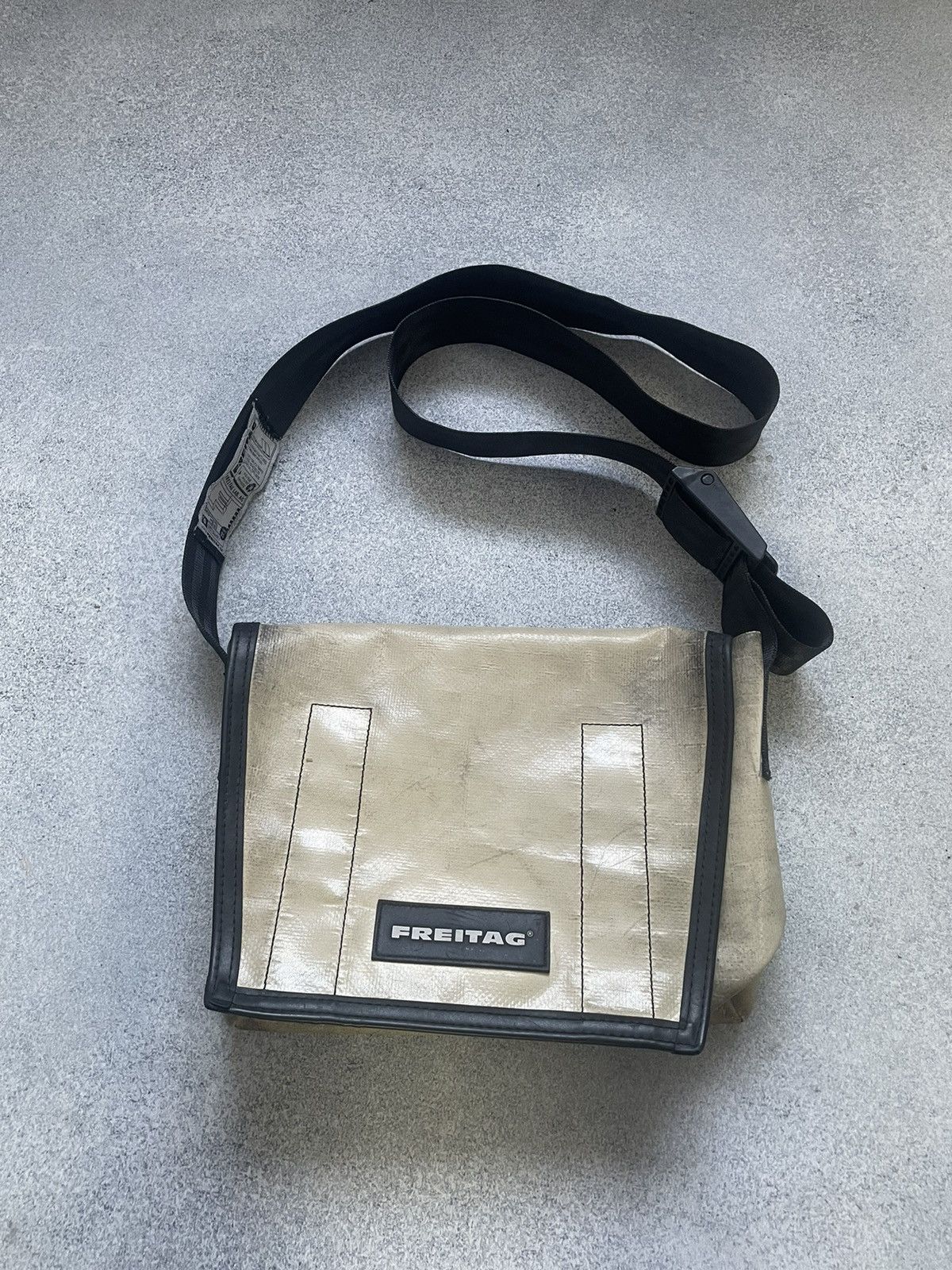 Freitag Bag Crossbody Messenger in Grey, Men's