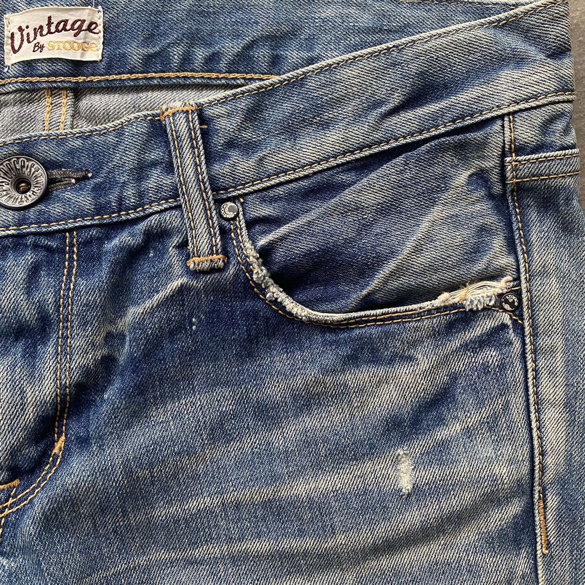 Vintage Japanese brand jeans vintage by stooge Size US 26 / EU 42 - 3 Thumbnail