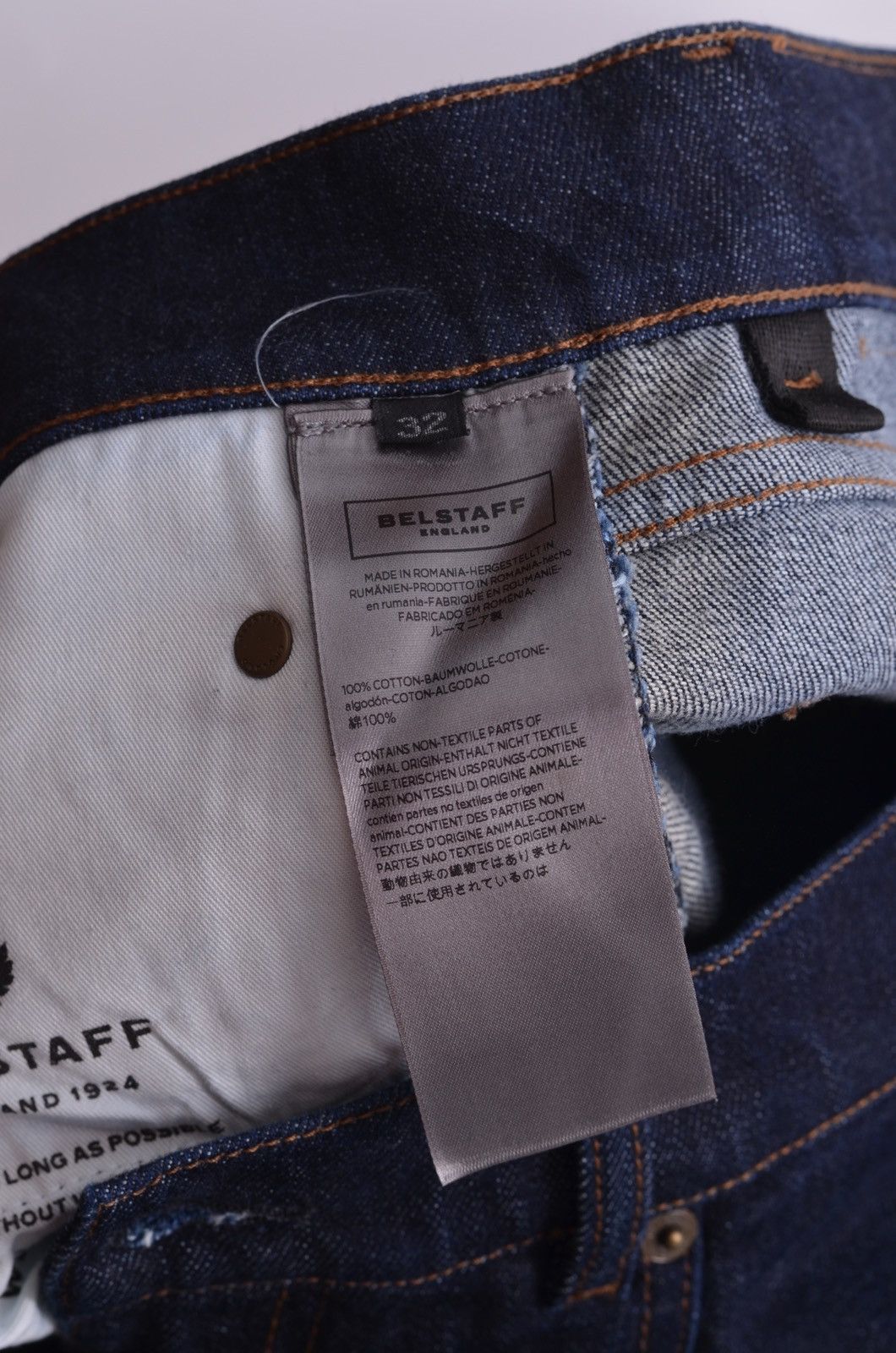 Belstaff Belstaff Biker Moto Denim jeans size 32 Size US 32 / EU 48 - 5 Thumbnail