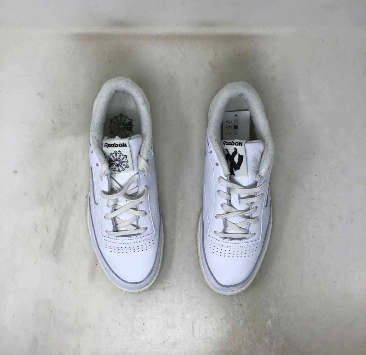 image of Tyrrell Winston X Club C 85 The Smell Of Money’ Shoes in White, Men's (Size 10)