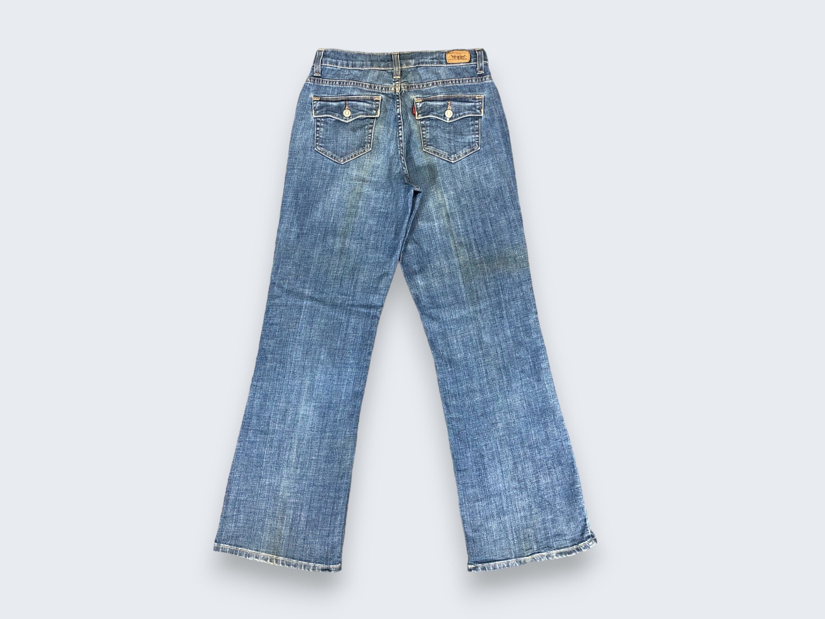 Levi's × Vintage Womens Vintage Levis 512 Jeans Flare Boot Cut L1098W Size 29" - 4 Thumbnail