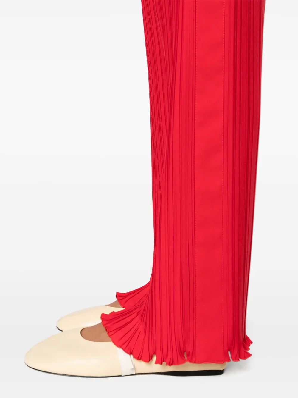 Lanvin o1y0326 Sweatpant in Tomato Red Size 27" / US 4 / IT 40 - 5 Thumbnail