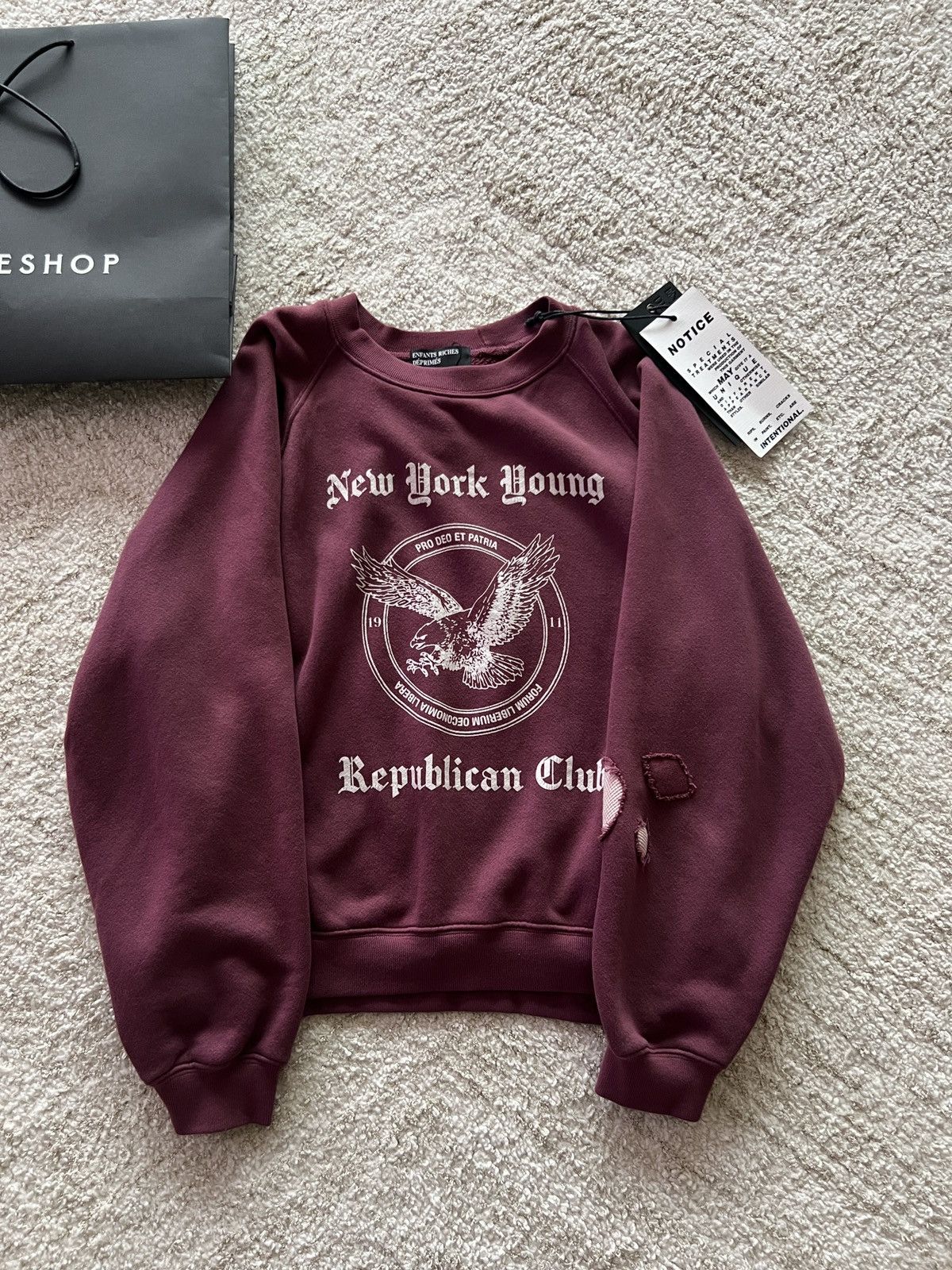 Enfants Riches Deprimes Enfants riches deprimes new york young republican club Size US S / EU 44-46 / 1 - 1 Thumbnail