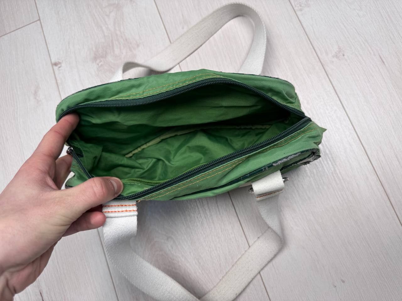 Nike Nike retro vintage mini bag big logo green Size ONE SIZE - 17 Thumbnail