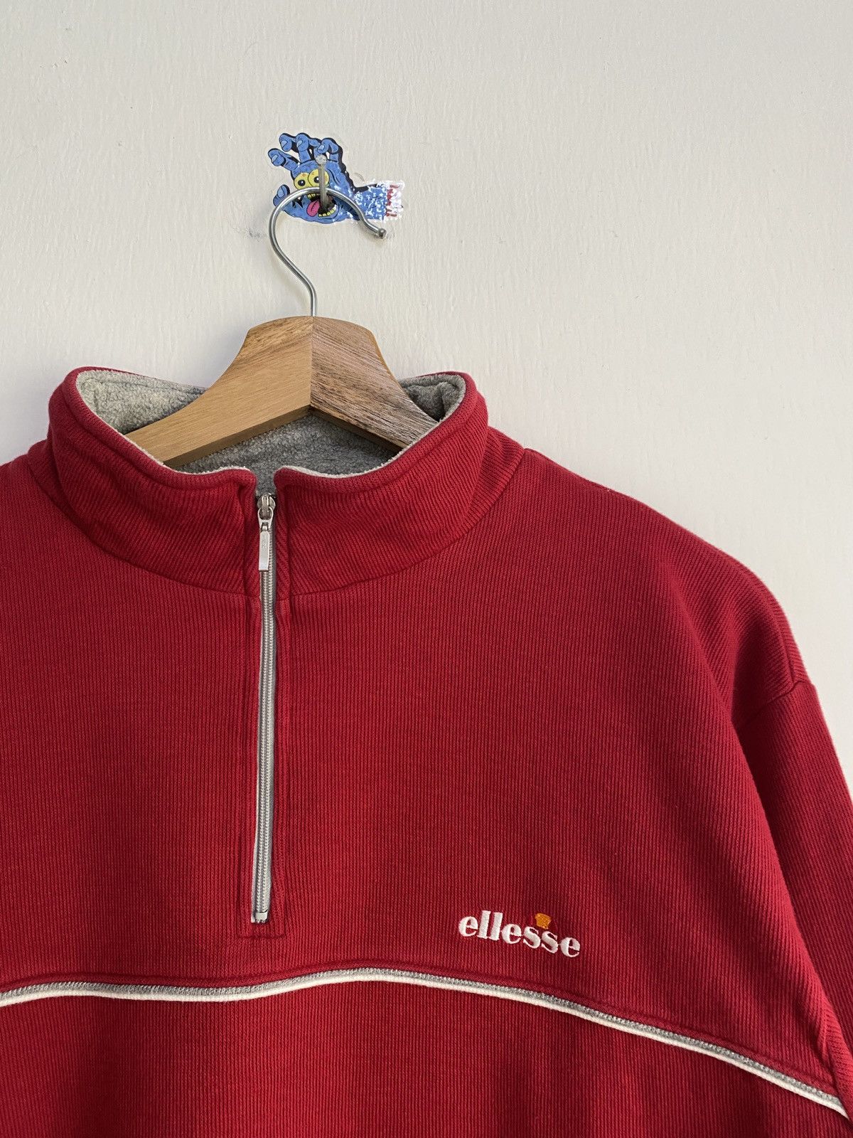 Ellesse Vintage Ellesse Casual Half Zipper Size US L / EU 52-54 / 3 - 2 Thumbnail