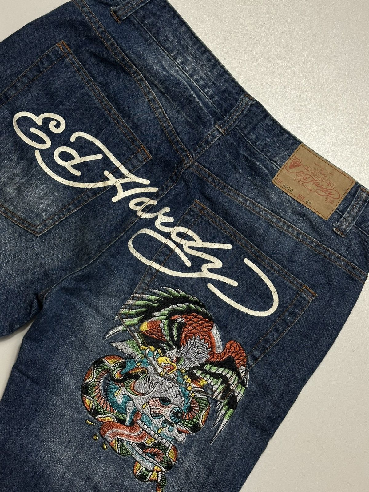 Ed Hardy Vintage Ed Hardy Jorts Size US 34 / EU 50 - 2 Thumbnail
