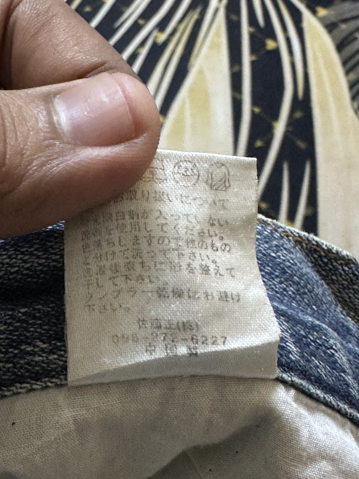 If Six Was Nine Vintage Nylaus Jeans Faded Distressed Denim Size US 31 - 8 Thumbnail