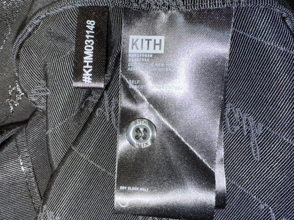 Kith Kith Jacquard Faille Reade Shirt SS23 Black Monogram Large Size US L / EU 52-54 / 3 - 5 Thumbnail