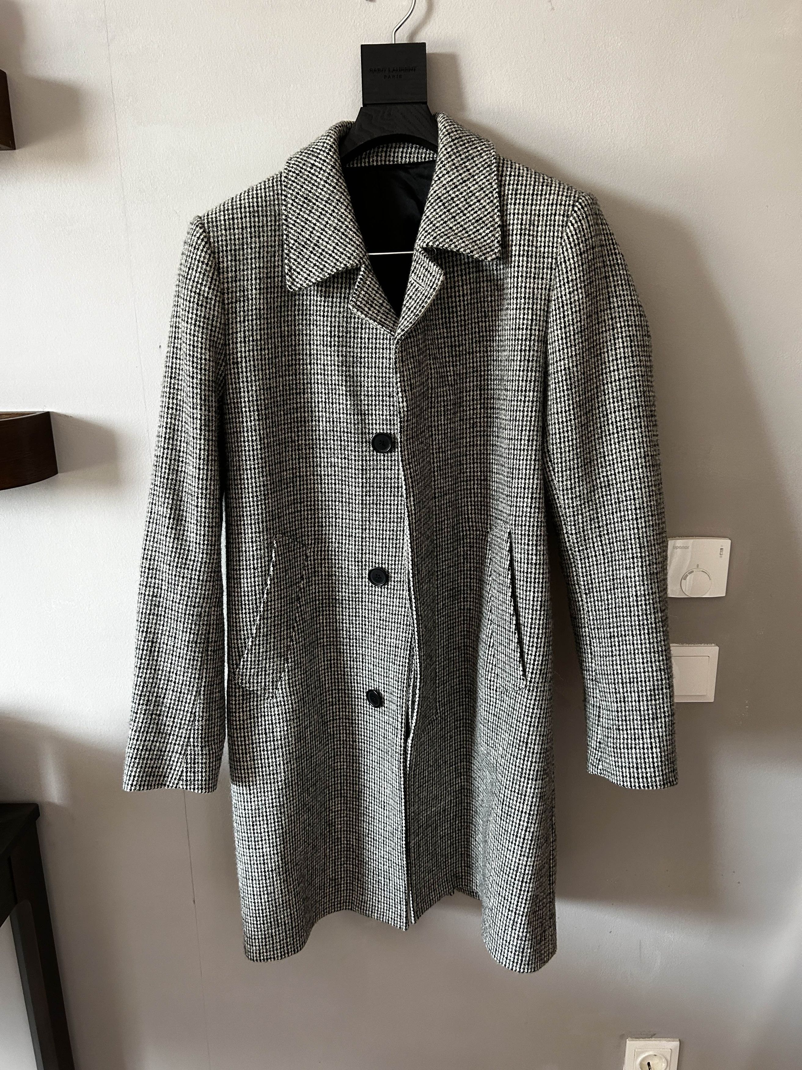 Sandro Sandro Tweed Coat Size US S / EU 44-46 / 1 - 1 Thumbnail