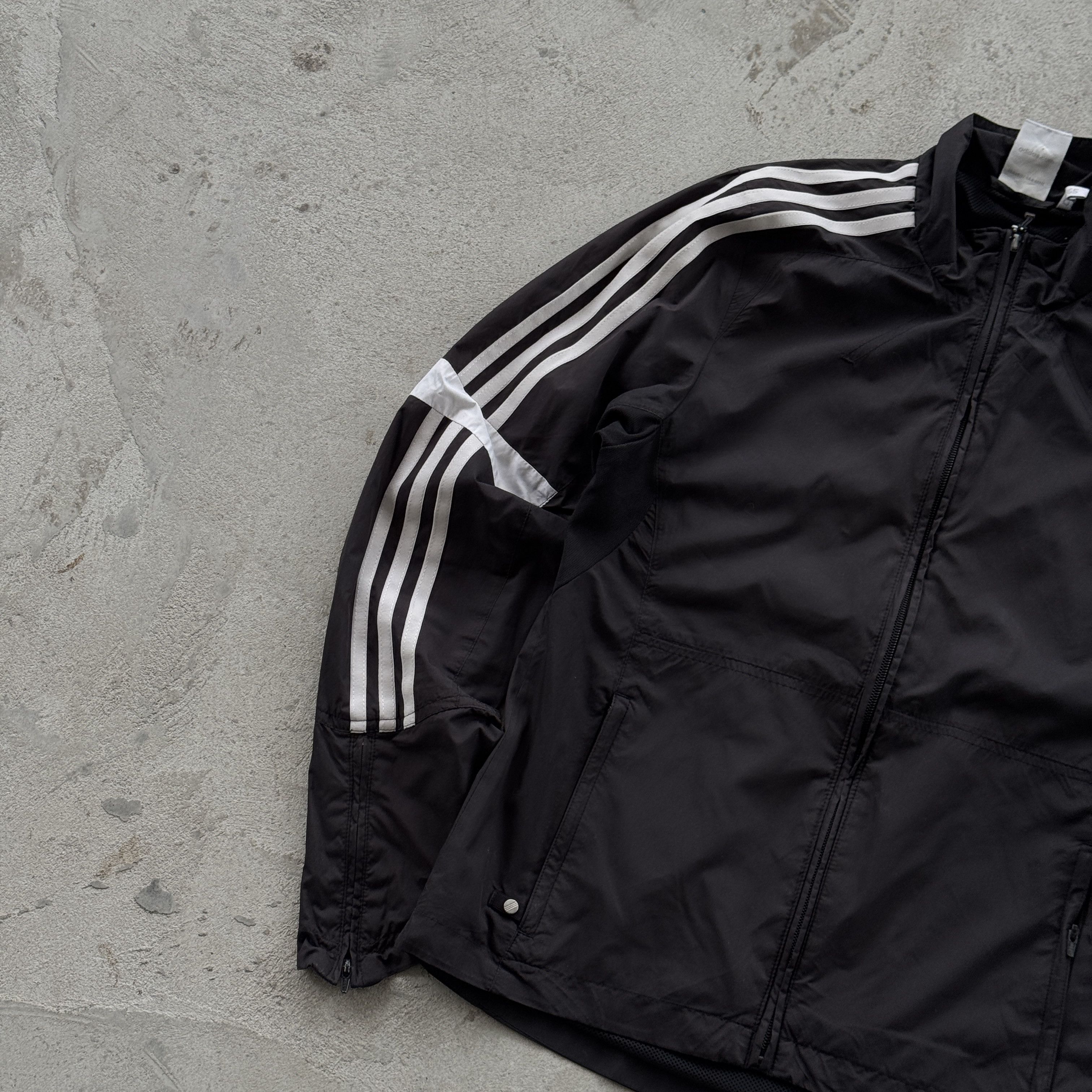 Adidas Vintage 00s Adidas Nylon Track Jacket Size S / US 4 / IT 40 - 3 Thumbnail