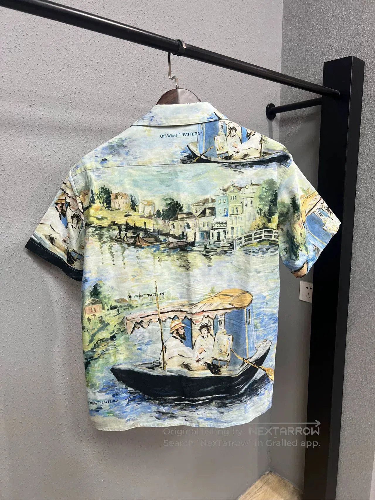 Off-White Off White Venice Graffiti Short Sleeve Shirt. Size US M / EU 48-50 / 2 - 2 Thumbnail