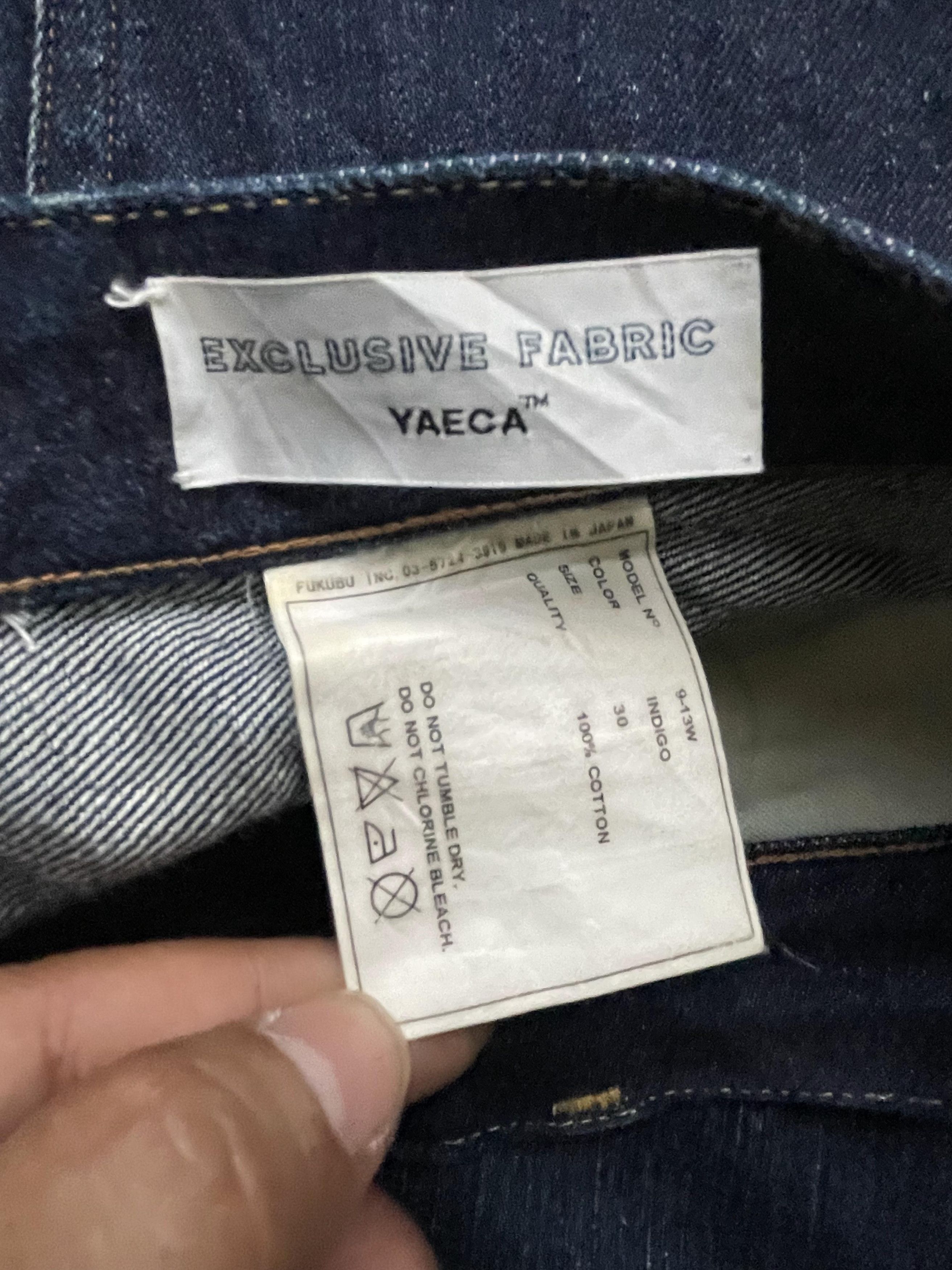 YAECA Vintage Yaeca Selvedge Denim Size US 31 - 9 Thumbnail