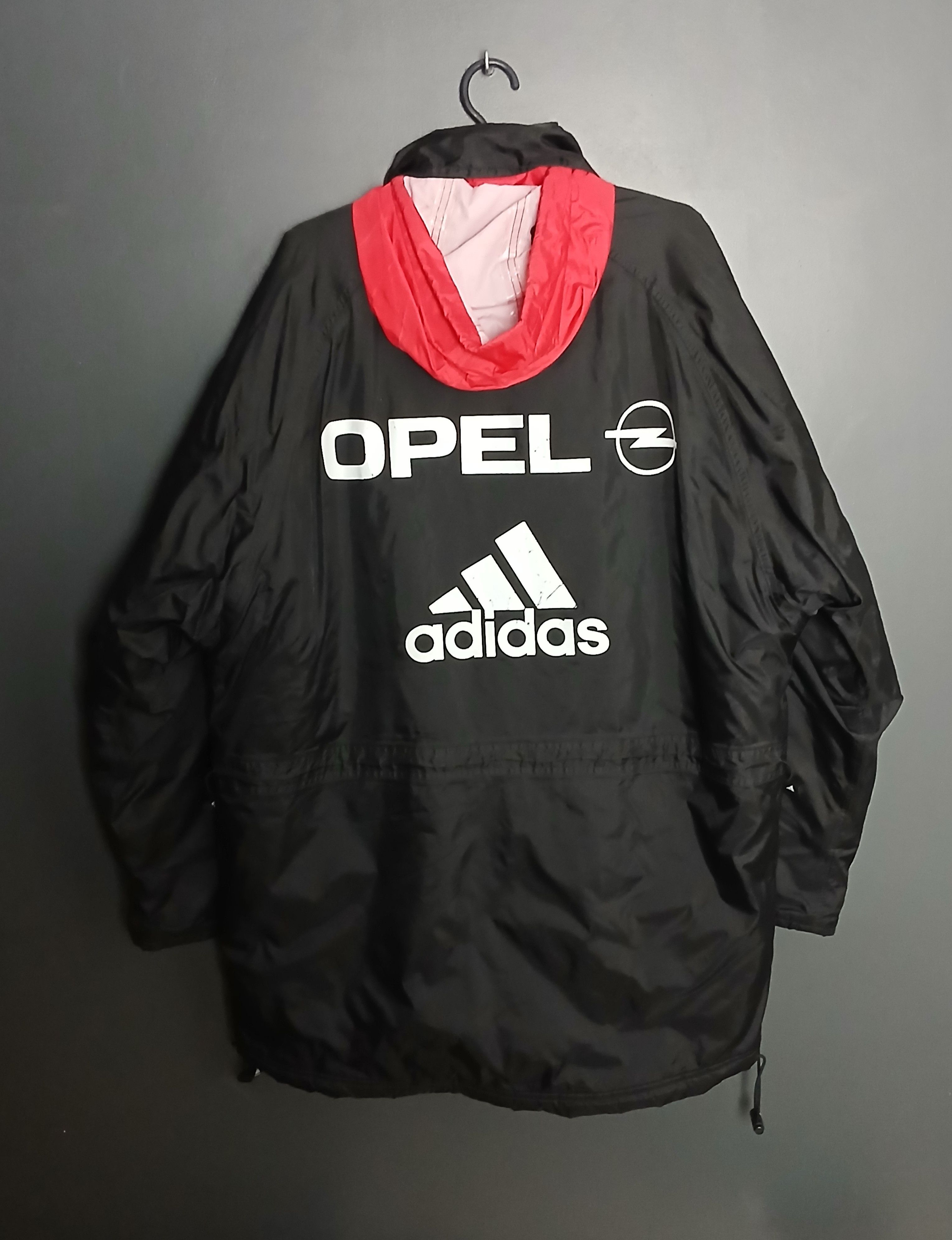 Adidas × Vintage Vintage Adidas AC Milan Football Jacket Size US L / EU 52-54 / 3 - 2 Thumbnail