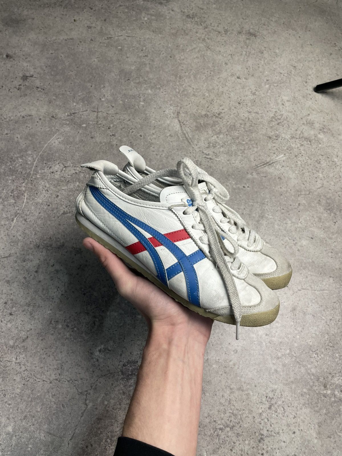 Asics Vintage ASICS Onitsuka Tiger Mexico 66 Leather Shoes Size US 7 / IT 37 - 1 Thumbnail