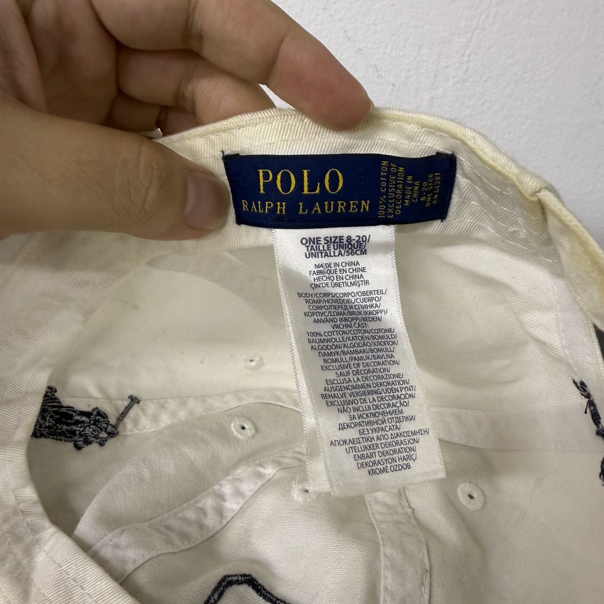 Polo Ralph Lauren Polo Ralph Lauren Pony Number 3 Hat Size ONE SIZE - 4 Thumbnail