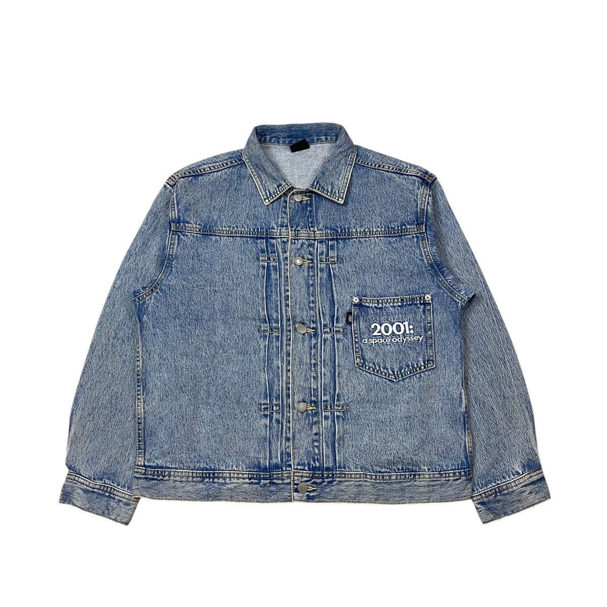 Japanese Brand 2001:a space odyssey denim jacket | Grailed