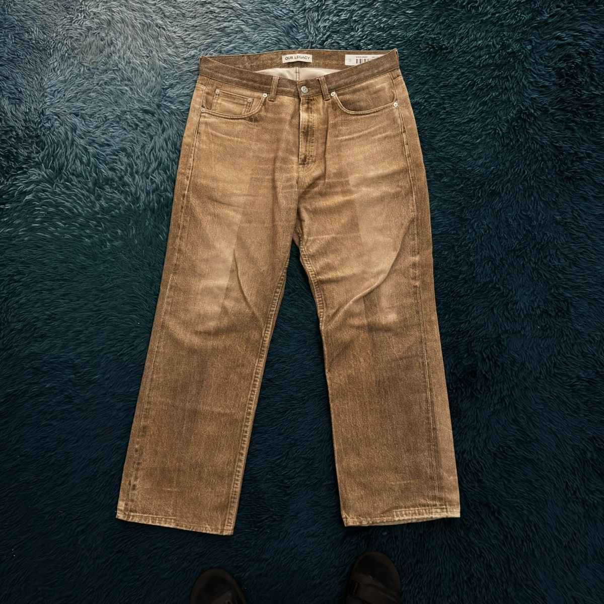 Our Legacy THIRD CUT - DIGITAL DUAL SAND DENIM M4225TDD | Grailed