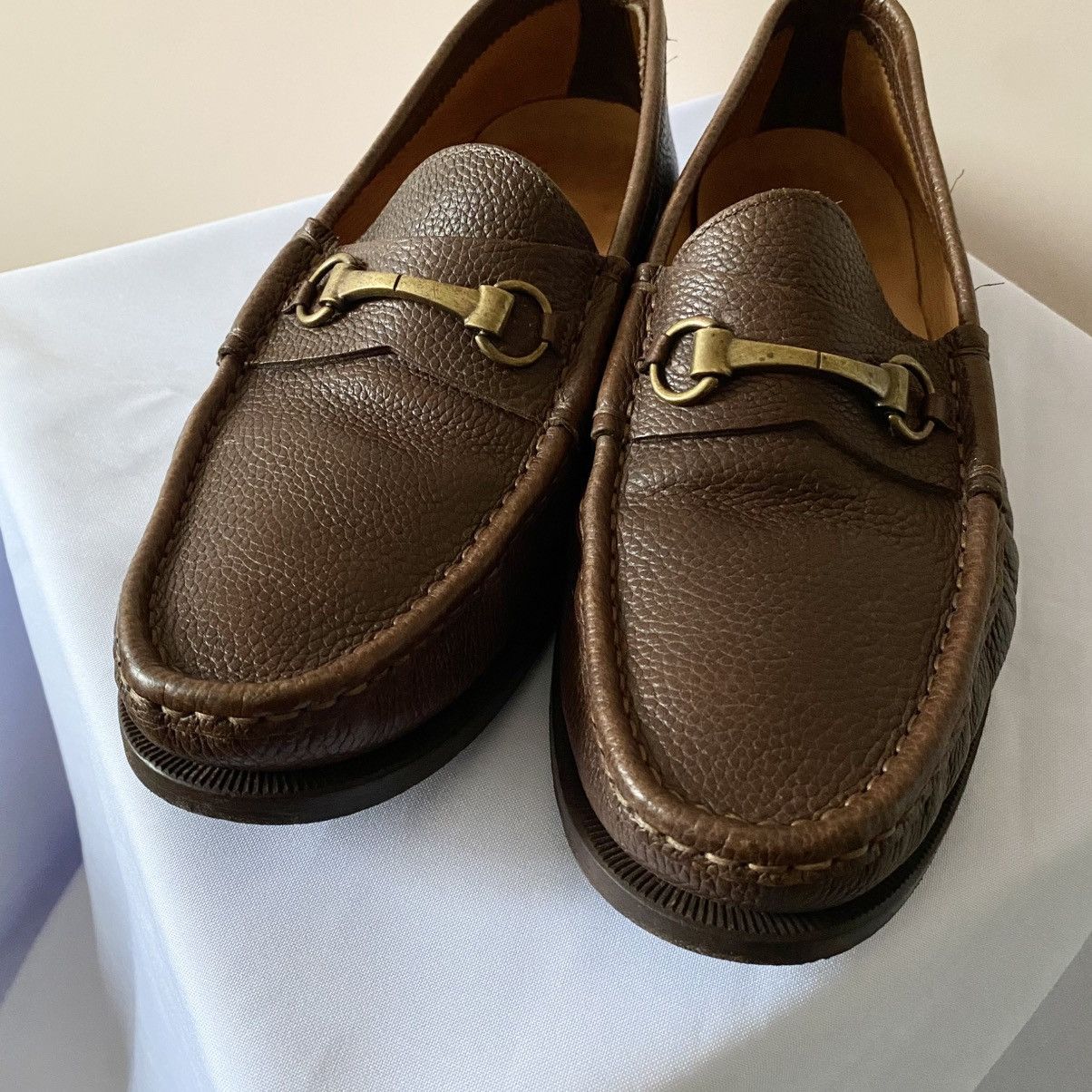 Velasca Velasca Rasuur Loafers Official Leather Shoes Size EUR 44.5 Size US 11.5 / EU 44-45 - 4 Thumbnail