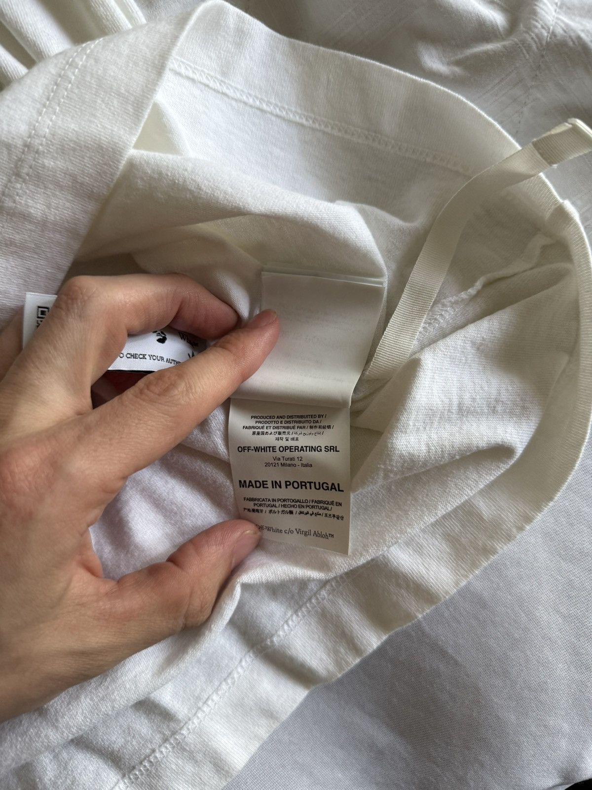 Off-White Off white Caravaggio Boy T shirt Size US S / EU 44-46 / 1 - 7 Thumbnail