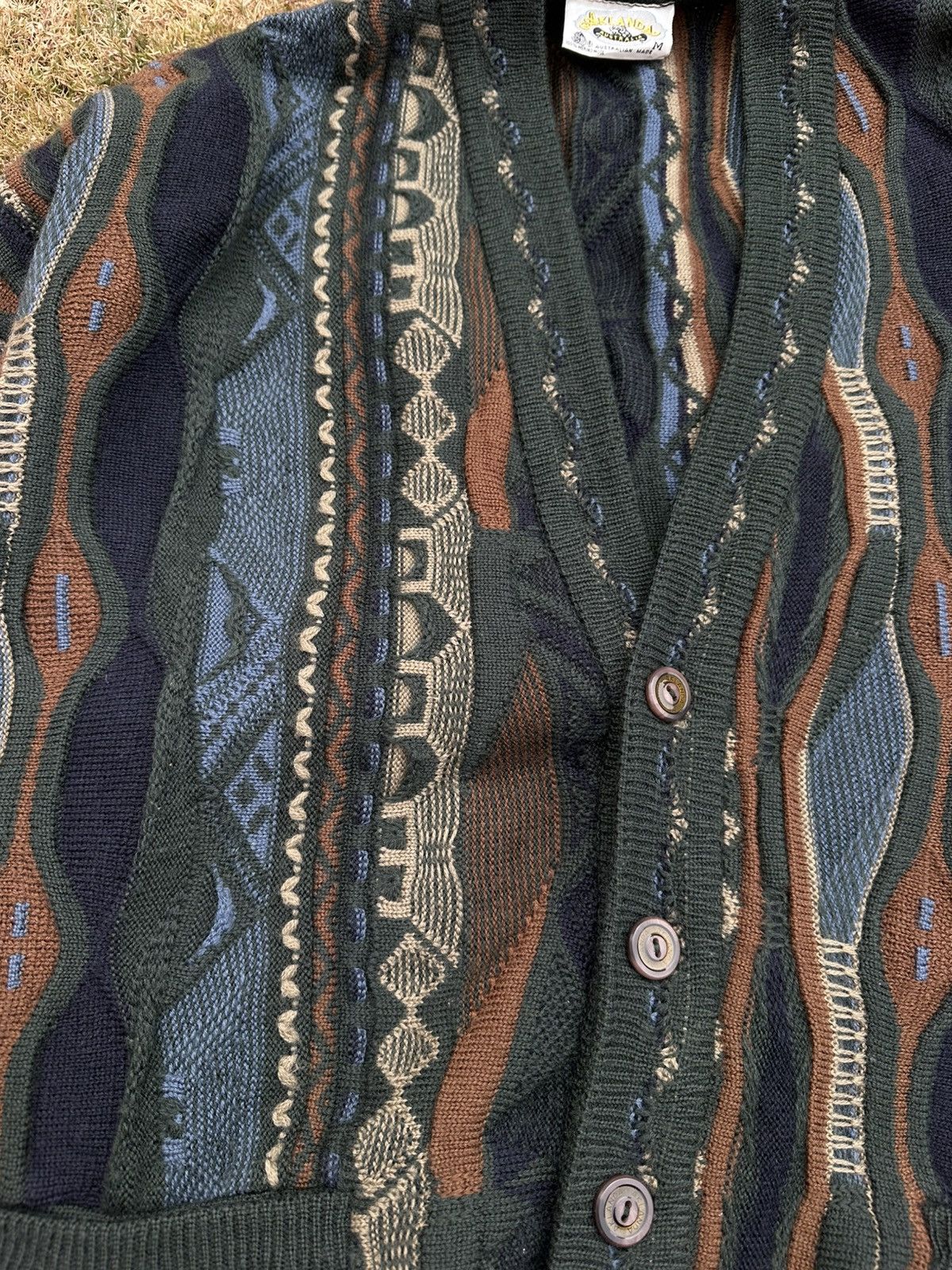 Other Coogi × Aklanda Australia Knit Wool Jumper – Premium Quality Size M / US 6-8 / IT 42-44 - 4 Thumbnail
