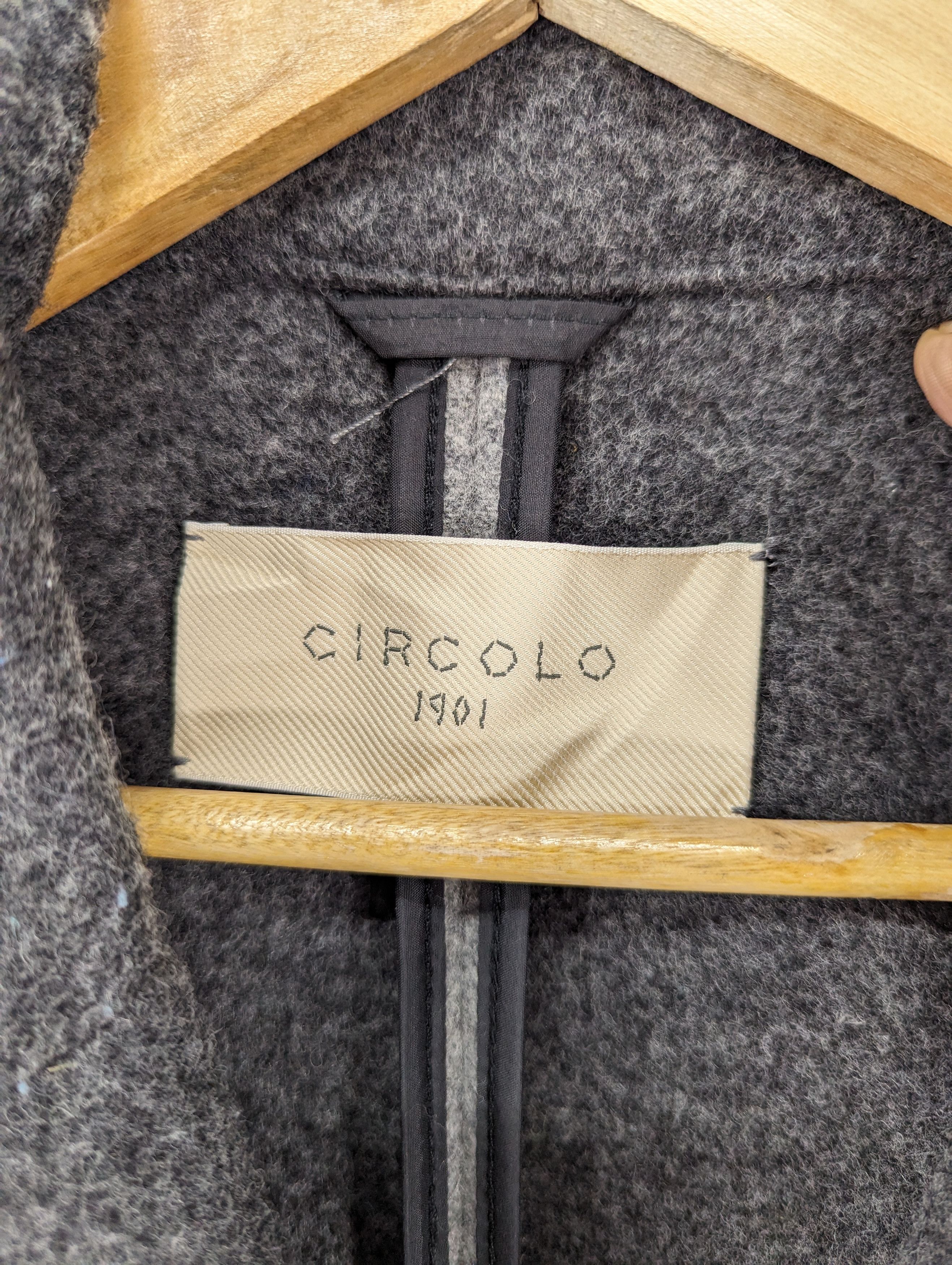Circolo 1901 🔥Circolo 1901 Wool Button Ups Coat Jacket Size M / US 6-8 / IT 42-44 - 10 Thumbnail