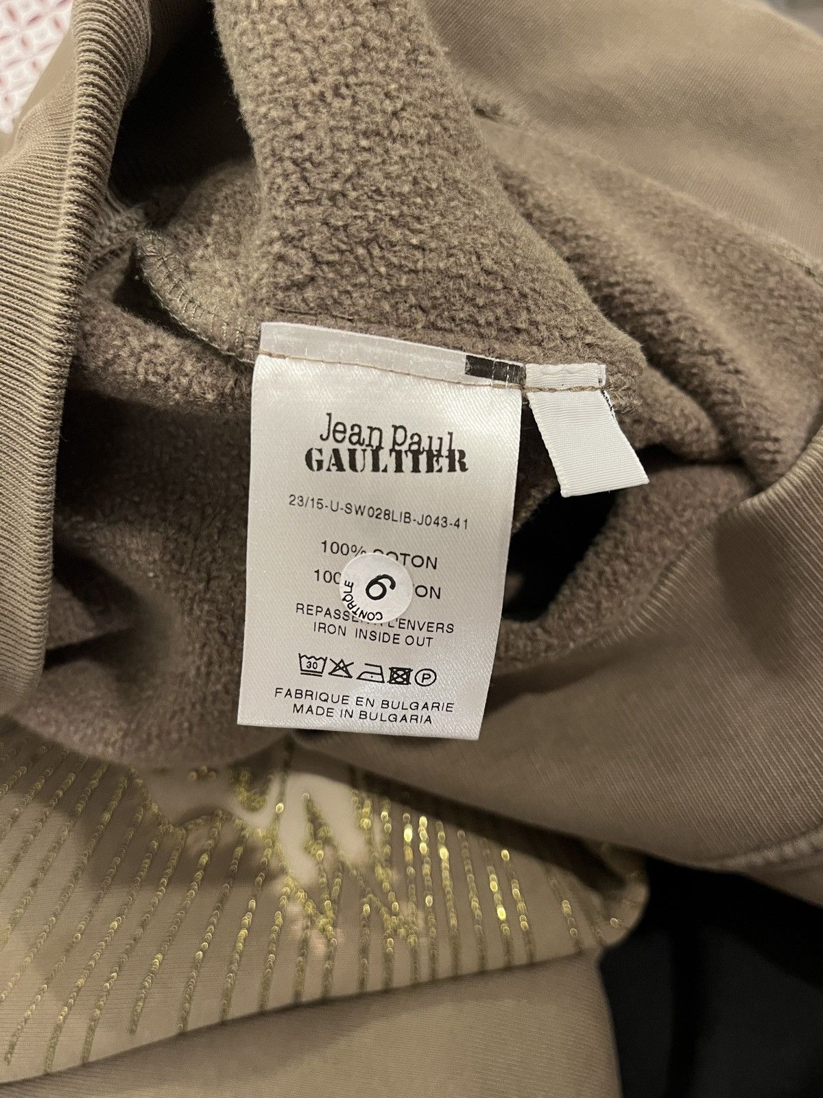 Jean Paul Gaultier Jean Paul Gaultier Safe Sex Forever Hoodie Size US XS / EU 42 / 0 - 11 Thumbnail