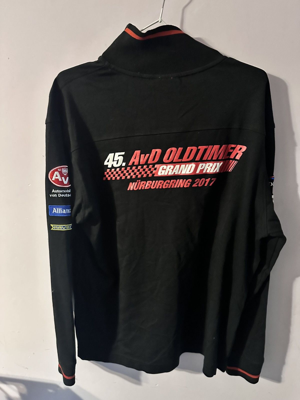 Porsche Design Racing AvD Grand Prix Sponsored Pullover Shirt PORSCHE 2017 Size US L / EU 52-54 / 3 - 5 Thumbnail