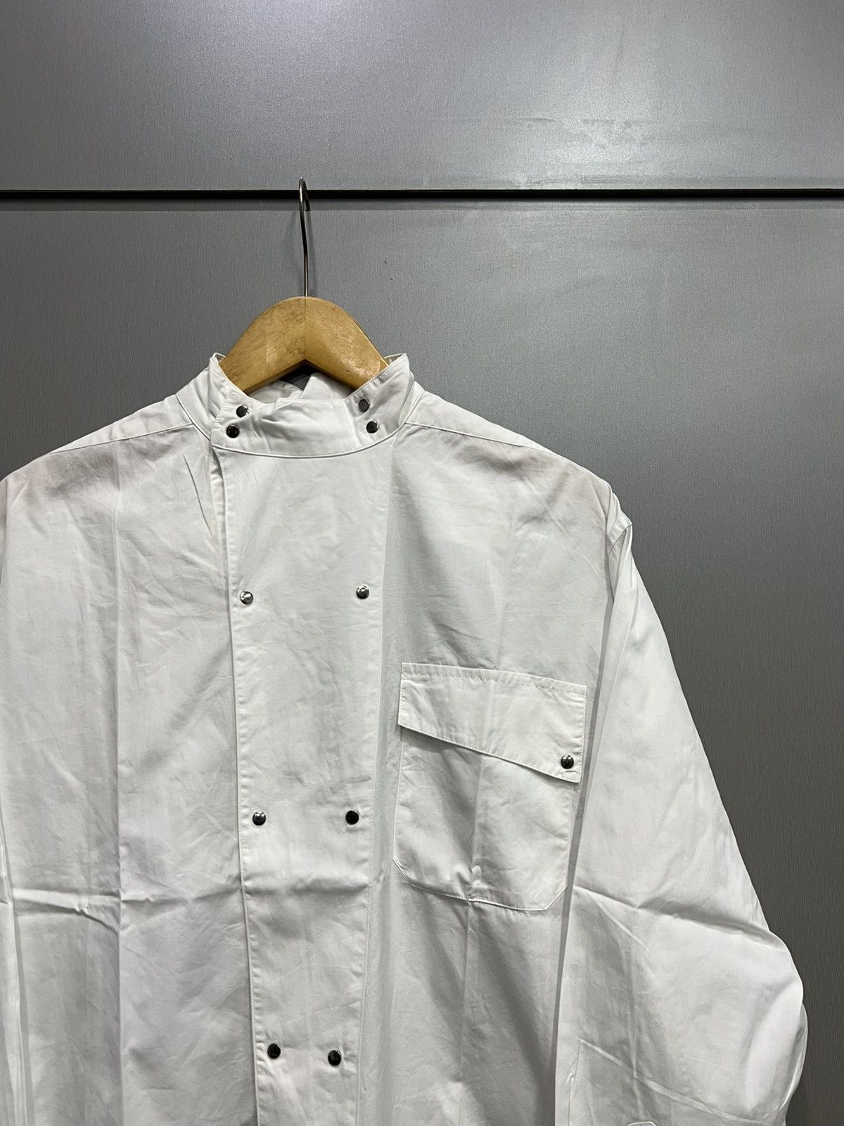 Thierry Mugler OG Spring 1990 Mugler Double Breasted Tailored Fencing Shirt Size US L / EU 52-54 / 3 - 2 Thumbnail