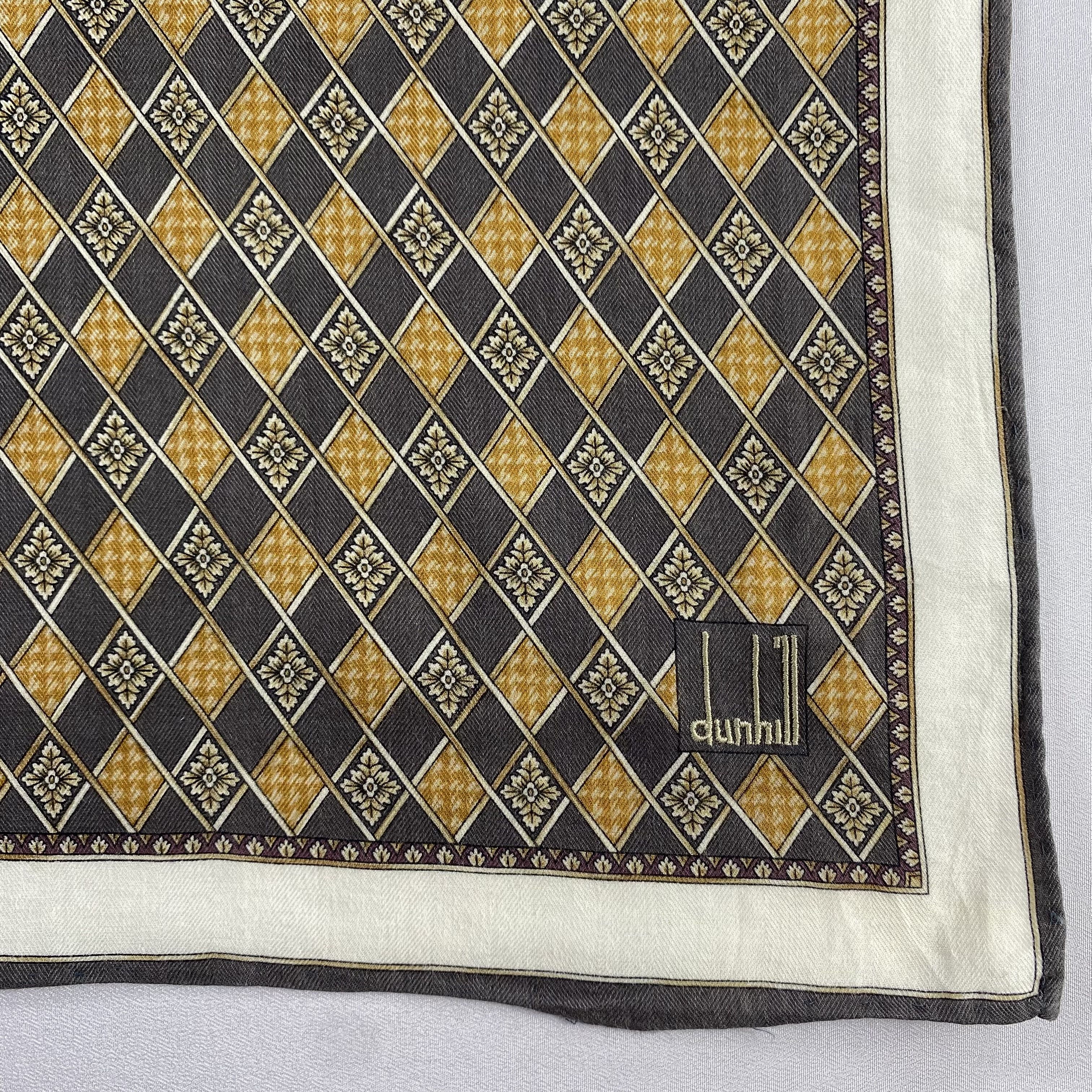 Alfred Dunhill × Vintage Alfred Dunhill Handkerchief / Neckerchief / Bandana-P731 Size ONE SIZE - 3 Thumbnail