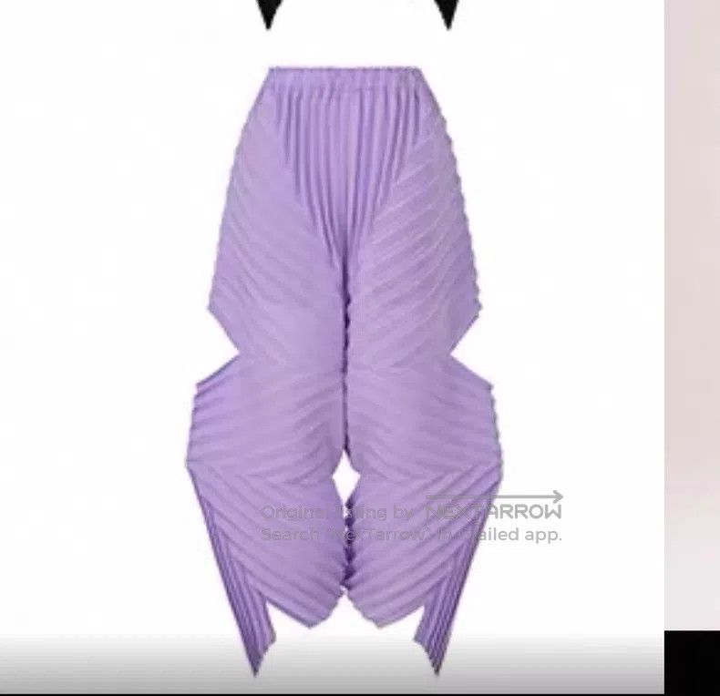 Issey Miyake size:1 Styling Pants Purple