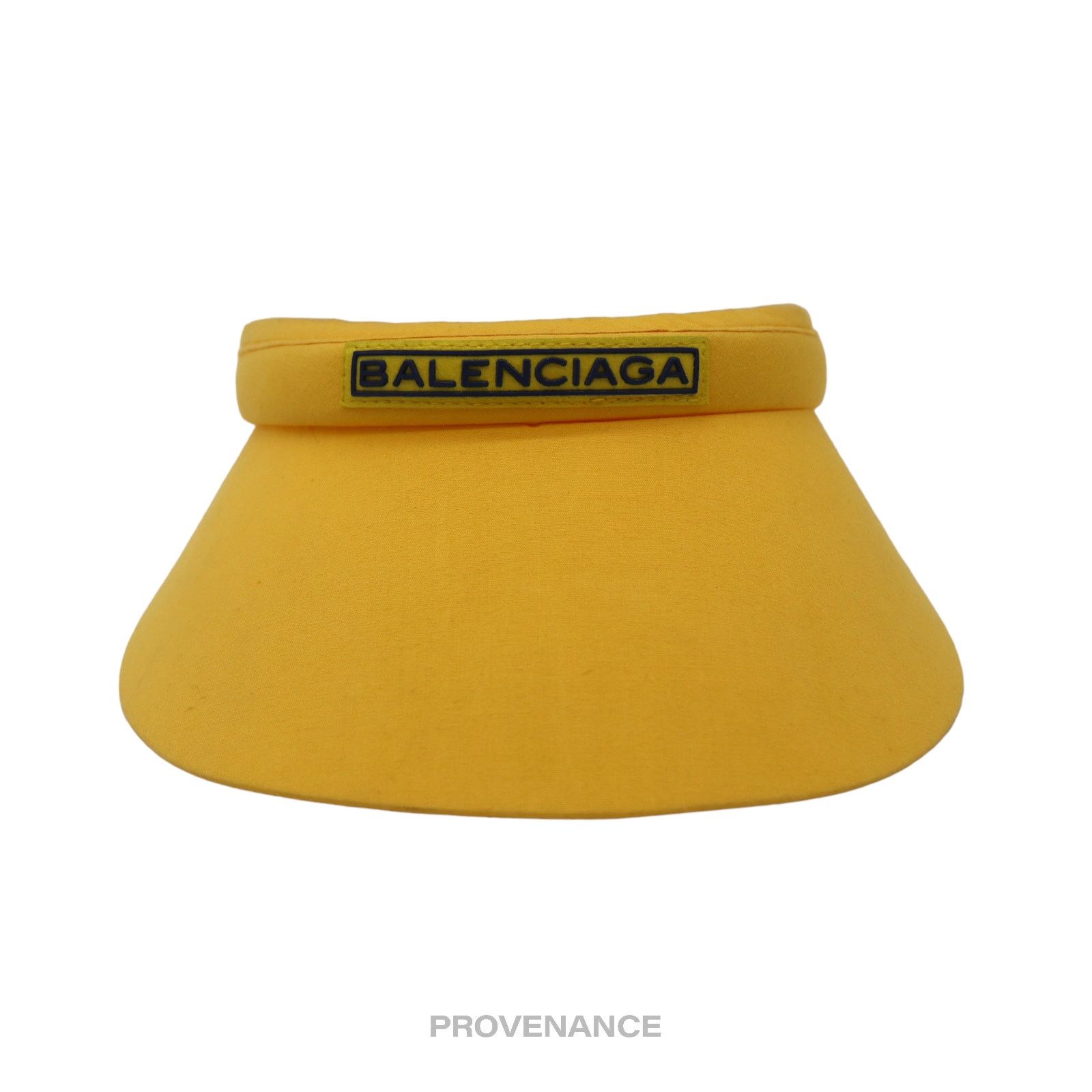 Balenciaga 🔴 Balenciaga Logo Visor - Yellow Size ONE SIZE - 1 Thumbnail